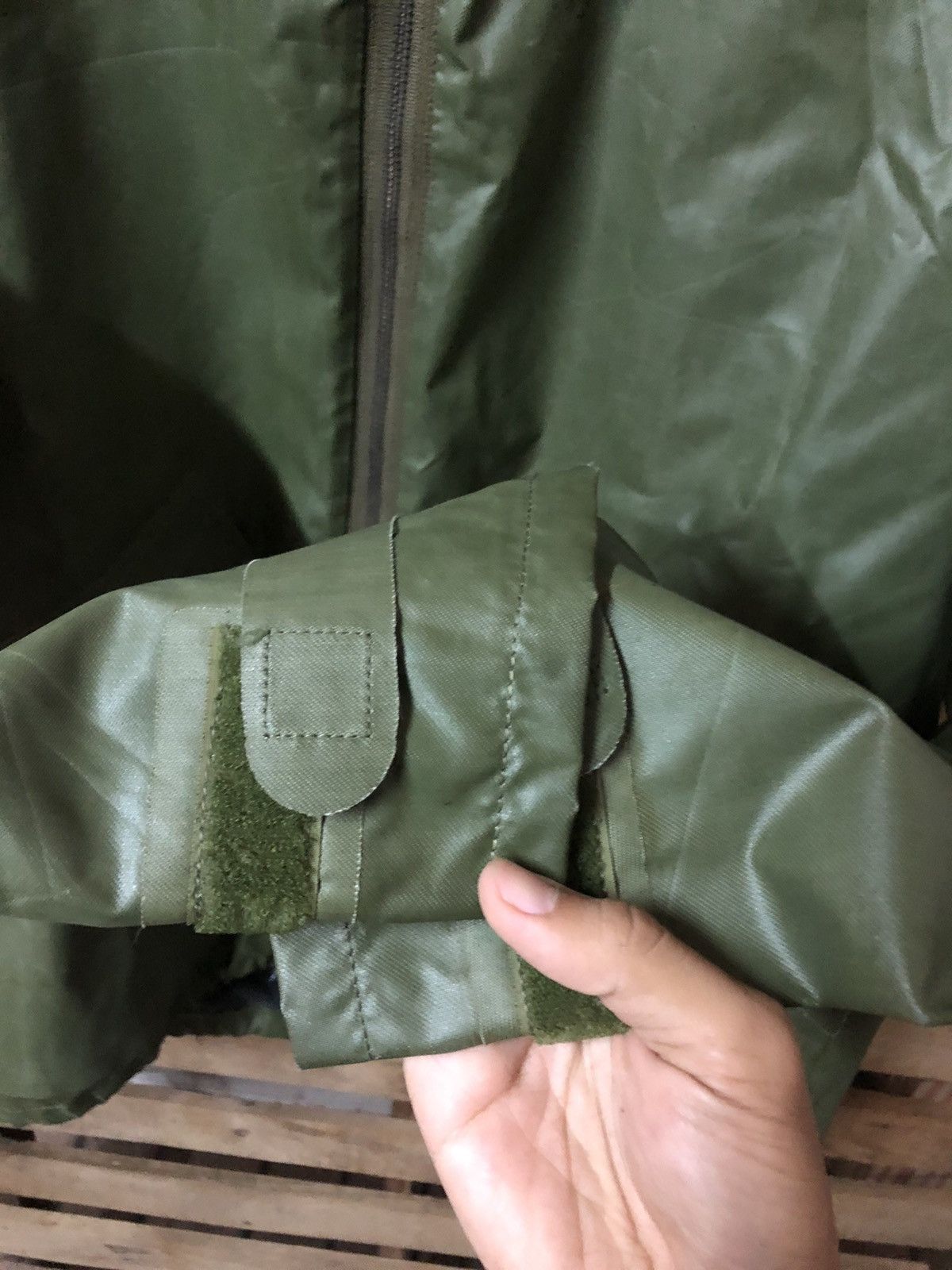 Vintage Vintage Parka Wet Weather Army Issue Waterproof Jacket Size US M / EU 48-50 / 2 - 9 Thumbnail