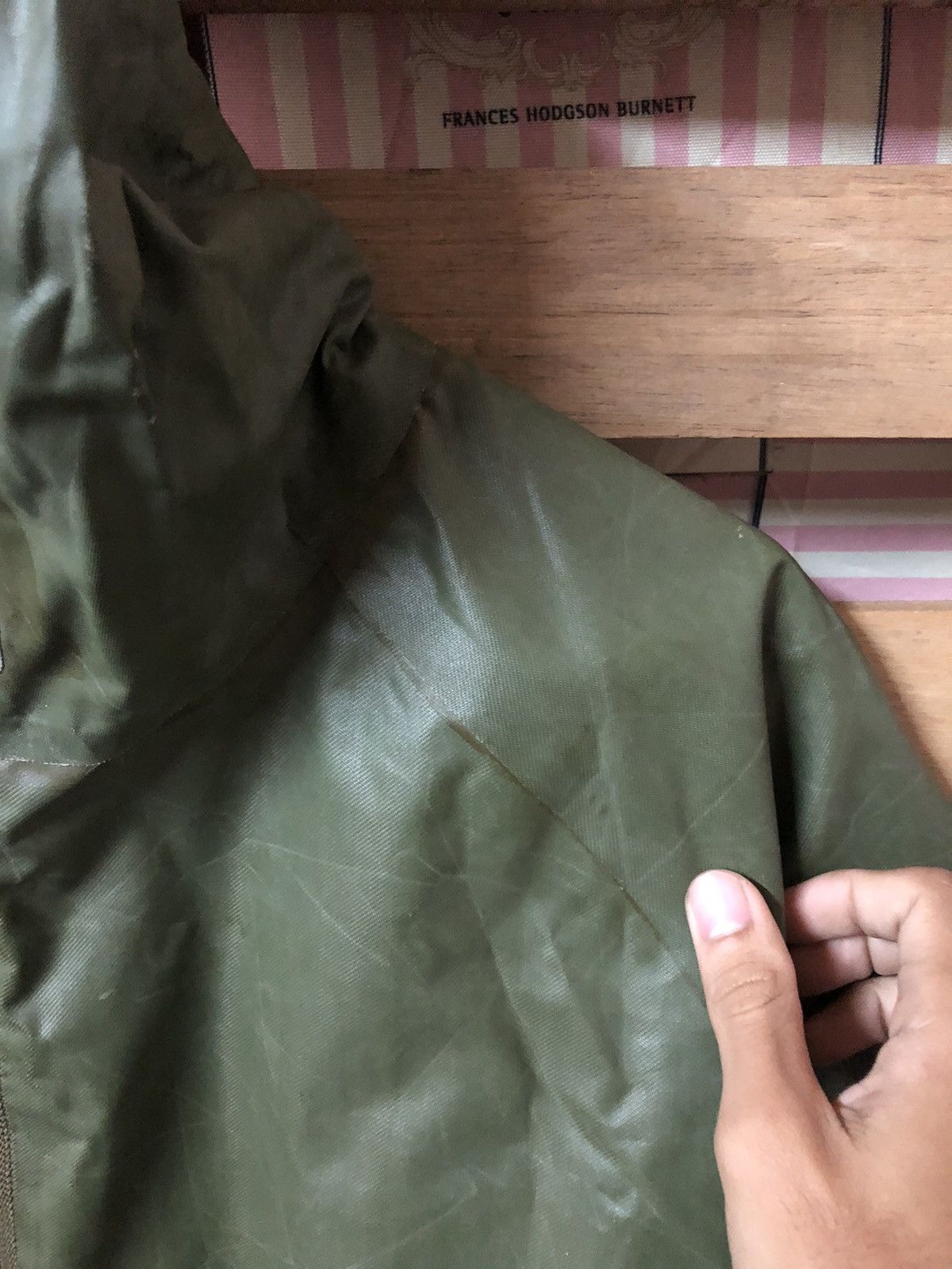 Vintage Vintage Parka Wet Weather Army Issue Waterproof Jacket Size US M / EU 48-50 / 2 - 6 Thumbnail