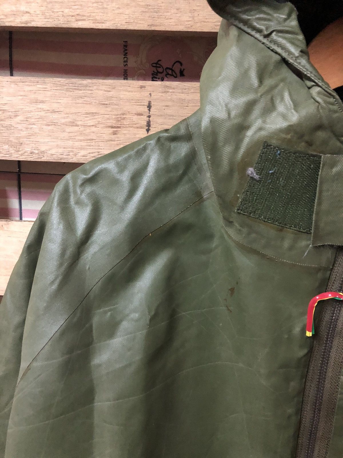Vintage Vintage Parka Wet Weather Army Issue Waterproof Jacket Size US M / EU 48-50 / 2 - 7 Thumbnail