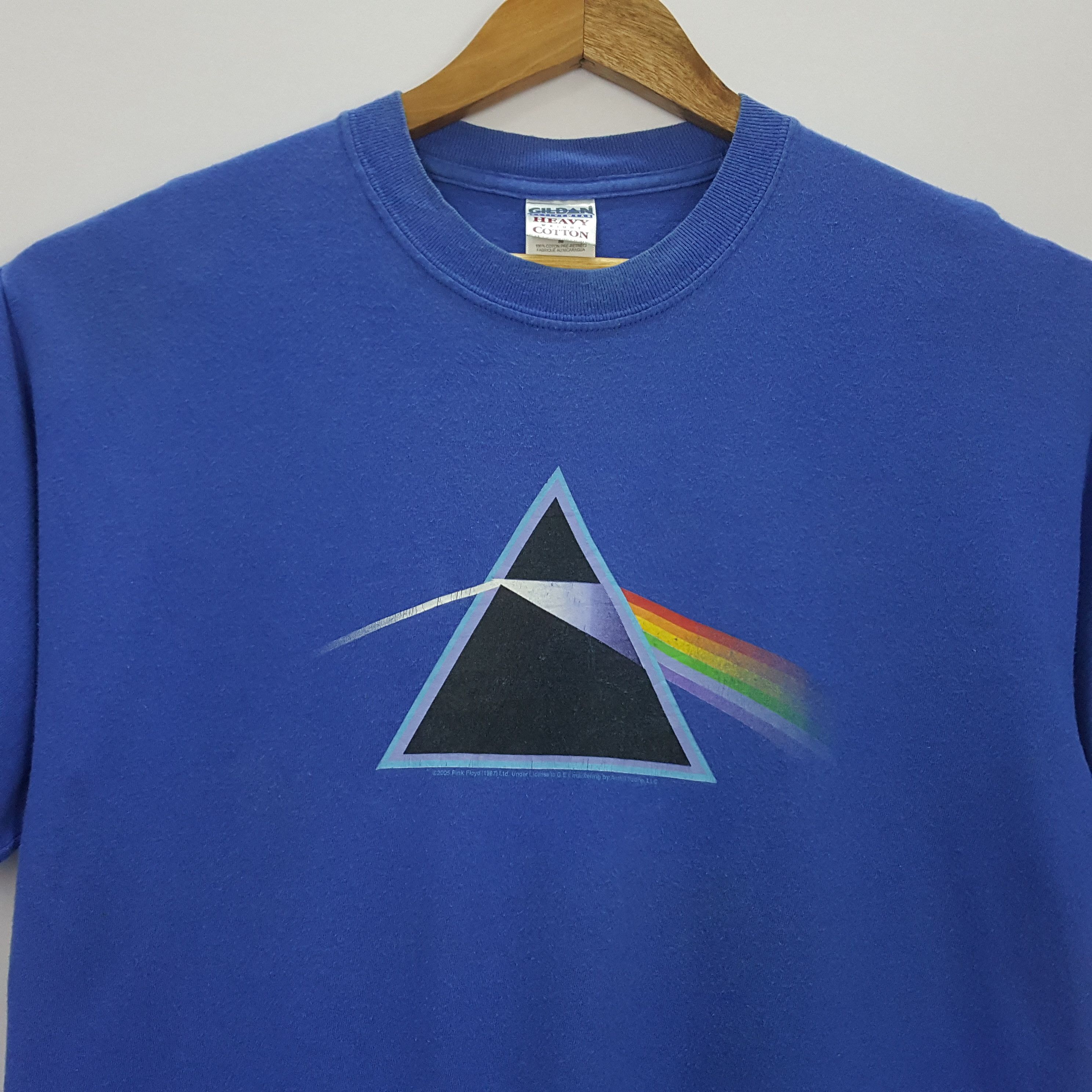 Band Tees × Pink Floyd × Vintage Vintage Pink Floyd Dark Side Of The Moon t-shirt Size US L / EU 52-54 / 3 - 2 Thumbnail