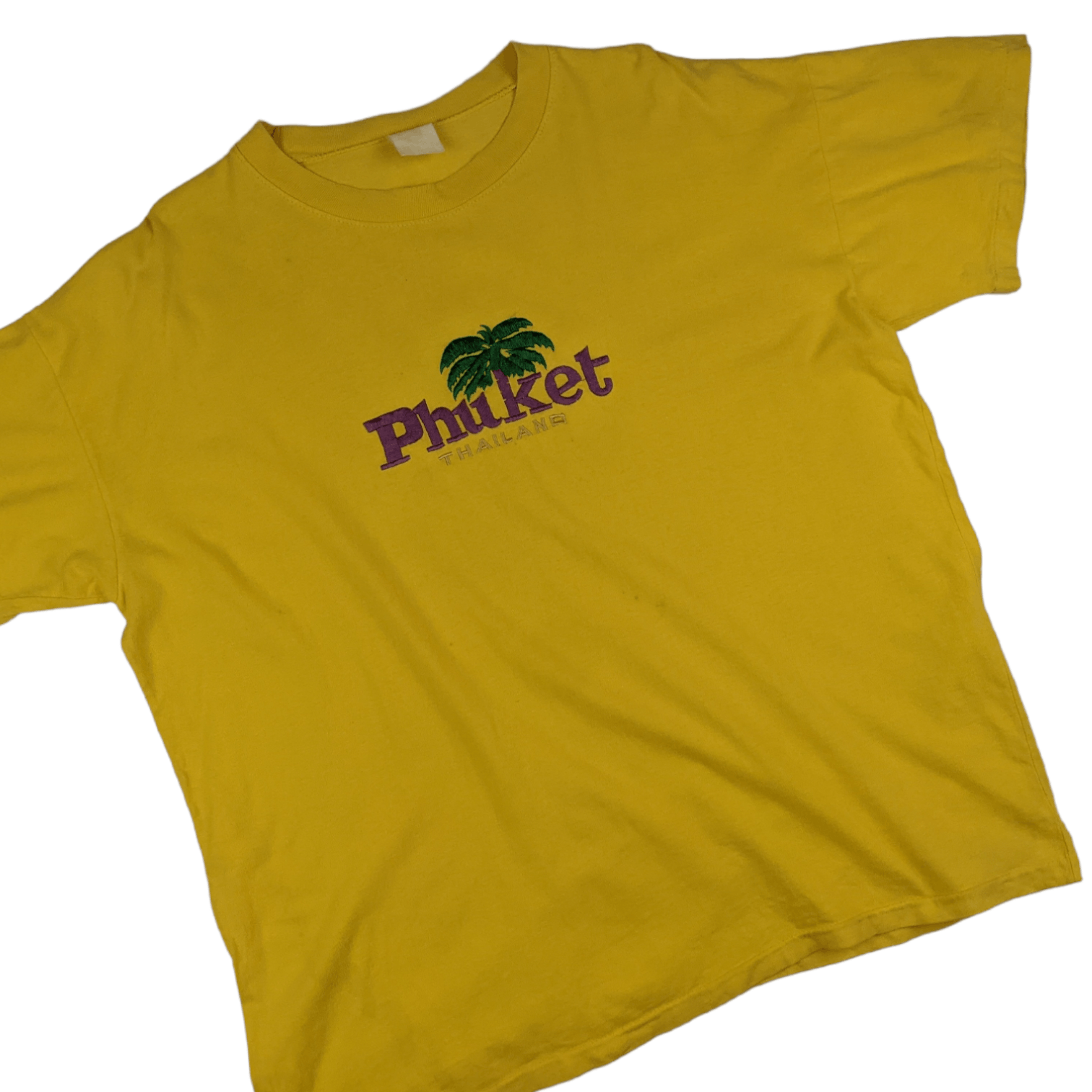 Vintage Vintage 90's PHUKET Island Thailand Single Stitches T-Shirt Size US XL / EU 56 / 4 - 3 Thumbnail