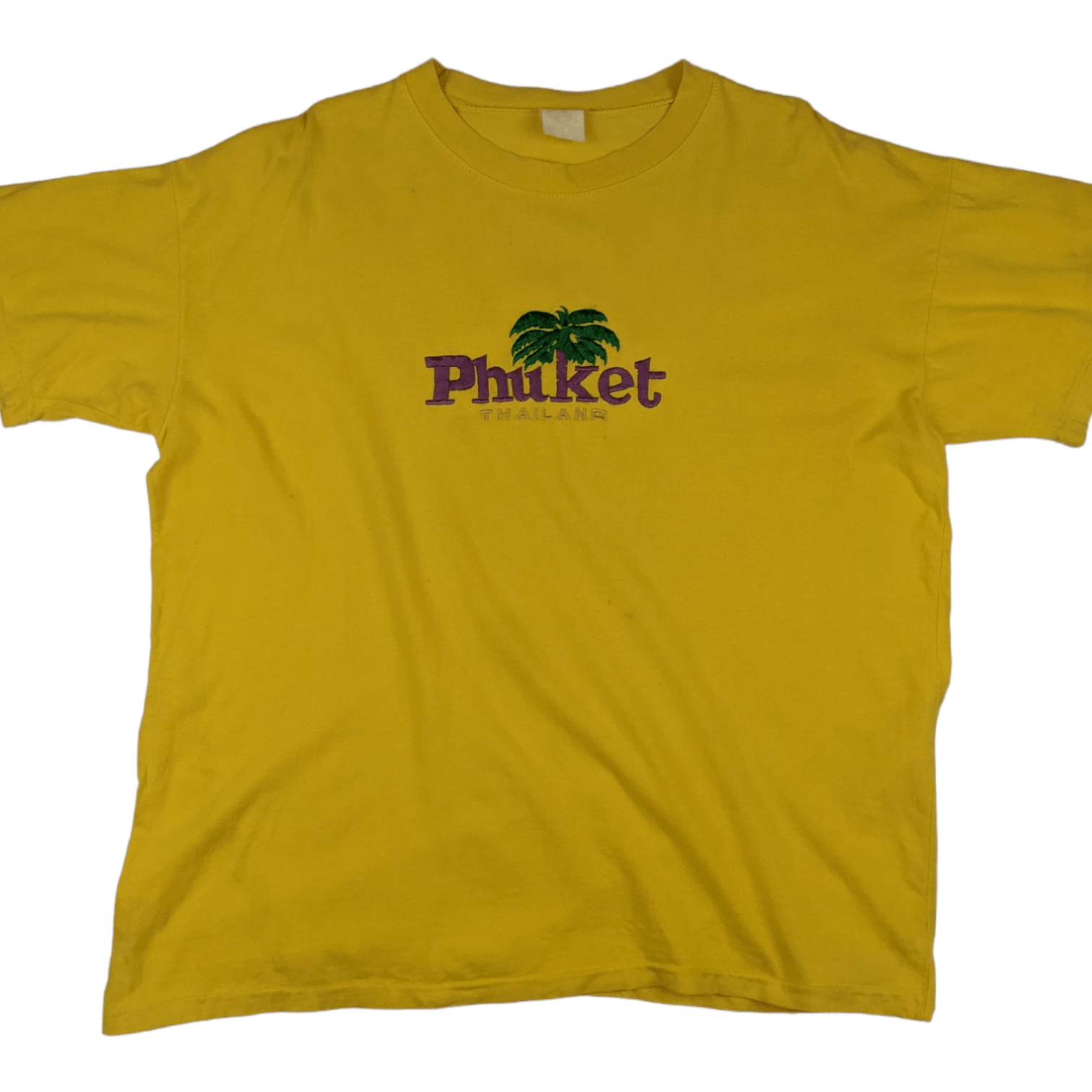 Vintage Vintage 90's PHUKET Island Thailand Single Stitches T-Shirt Size US XL / EU 56 / 4 - 2 Thumbnail