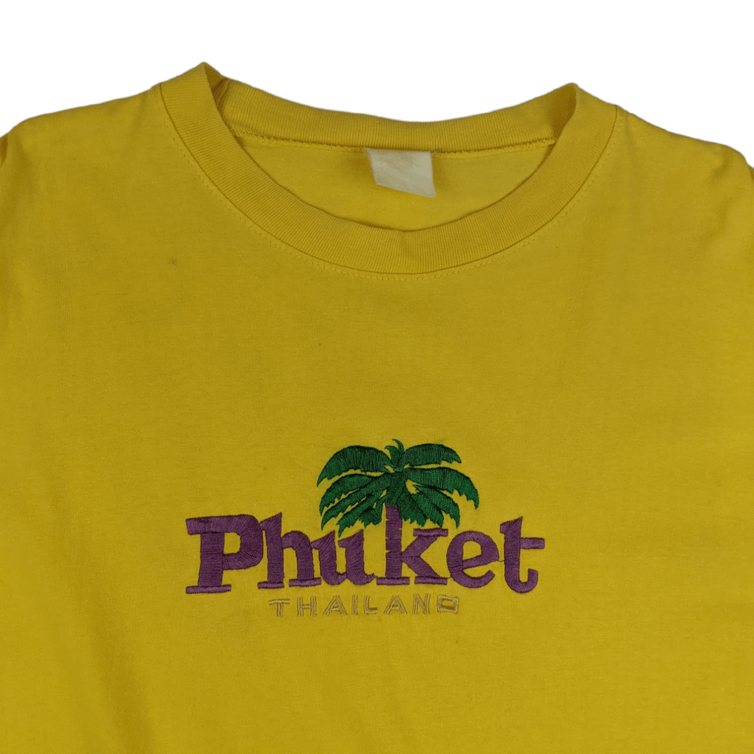 Vintage Vintage 90's PHUKET Island Thailand Single Stitches T-Shirt Size US XL / EU 56 / 4 - 4 Thumbnail