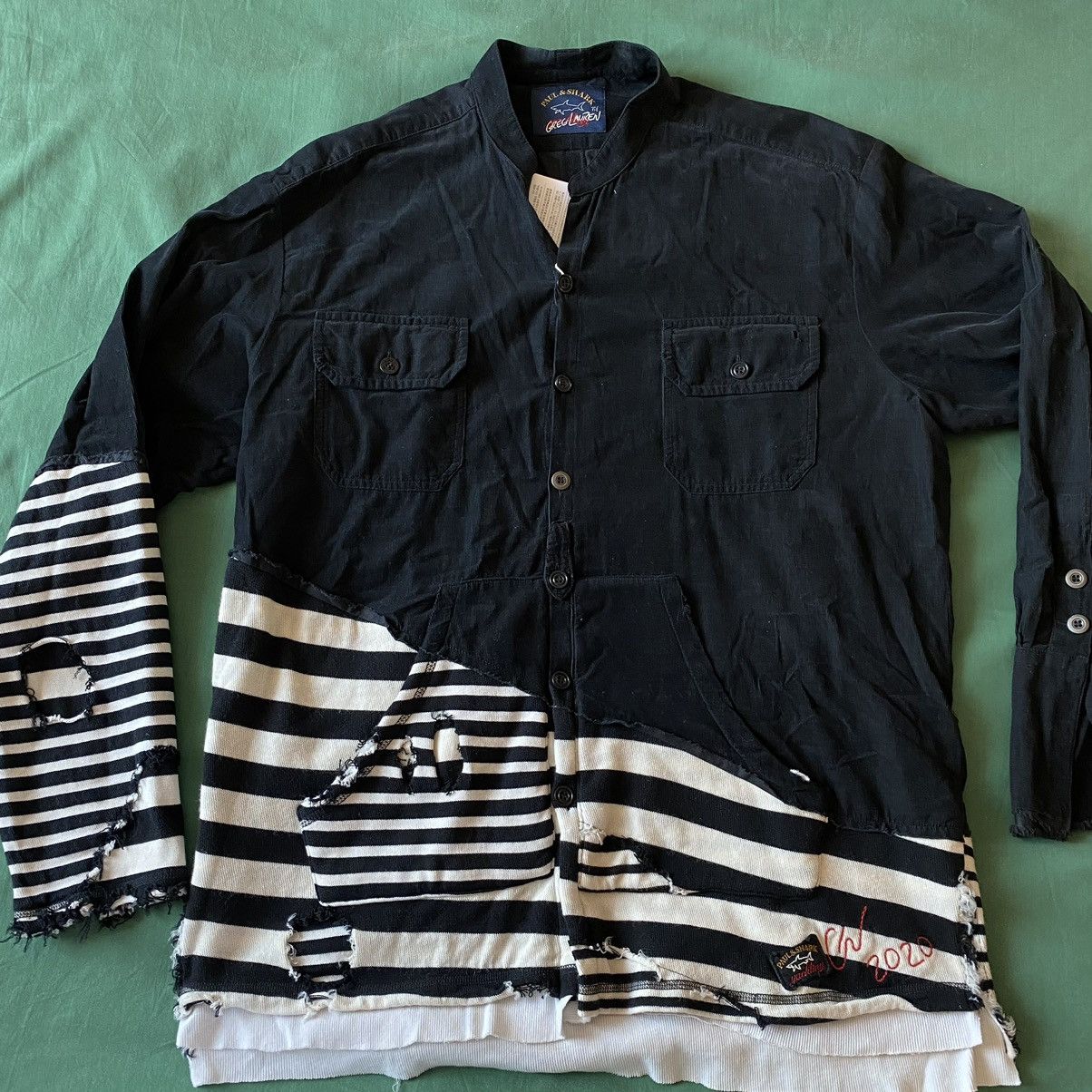 Greg Lauren × Paul & Shark Paul & Shark by Greg Lauren Deconstructed Shirt SS20 Size US M / EU 48-50 / 2 - 9 Thumbnail