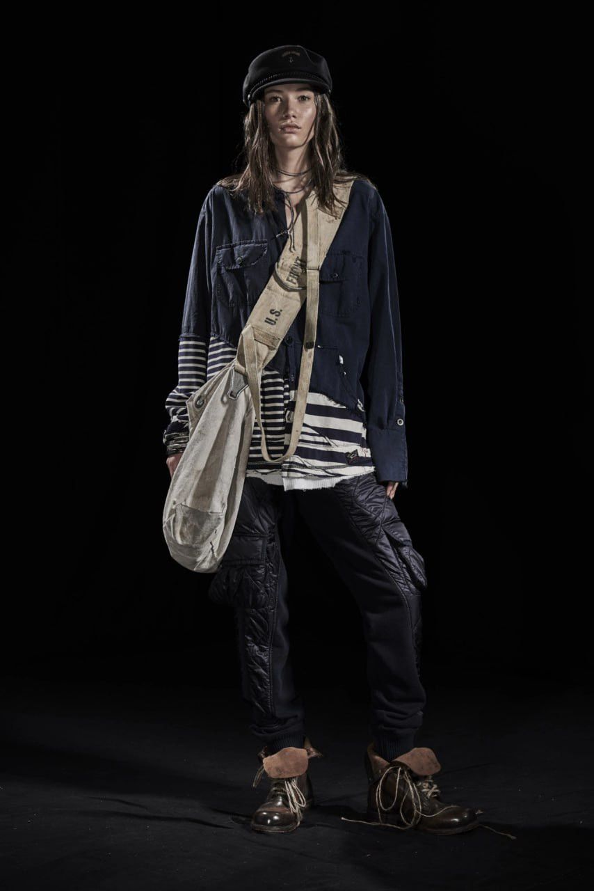 Greg Lauren × Paul & Shark Paul & Shark by Greg Lauren Deconstructed Shirt SS20 Size US M / EU 48-50 / 2 - 2 Thumbnail