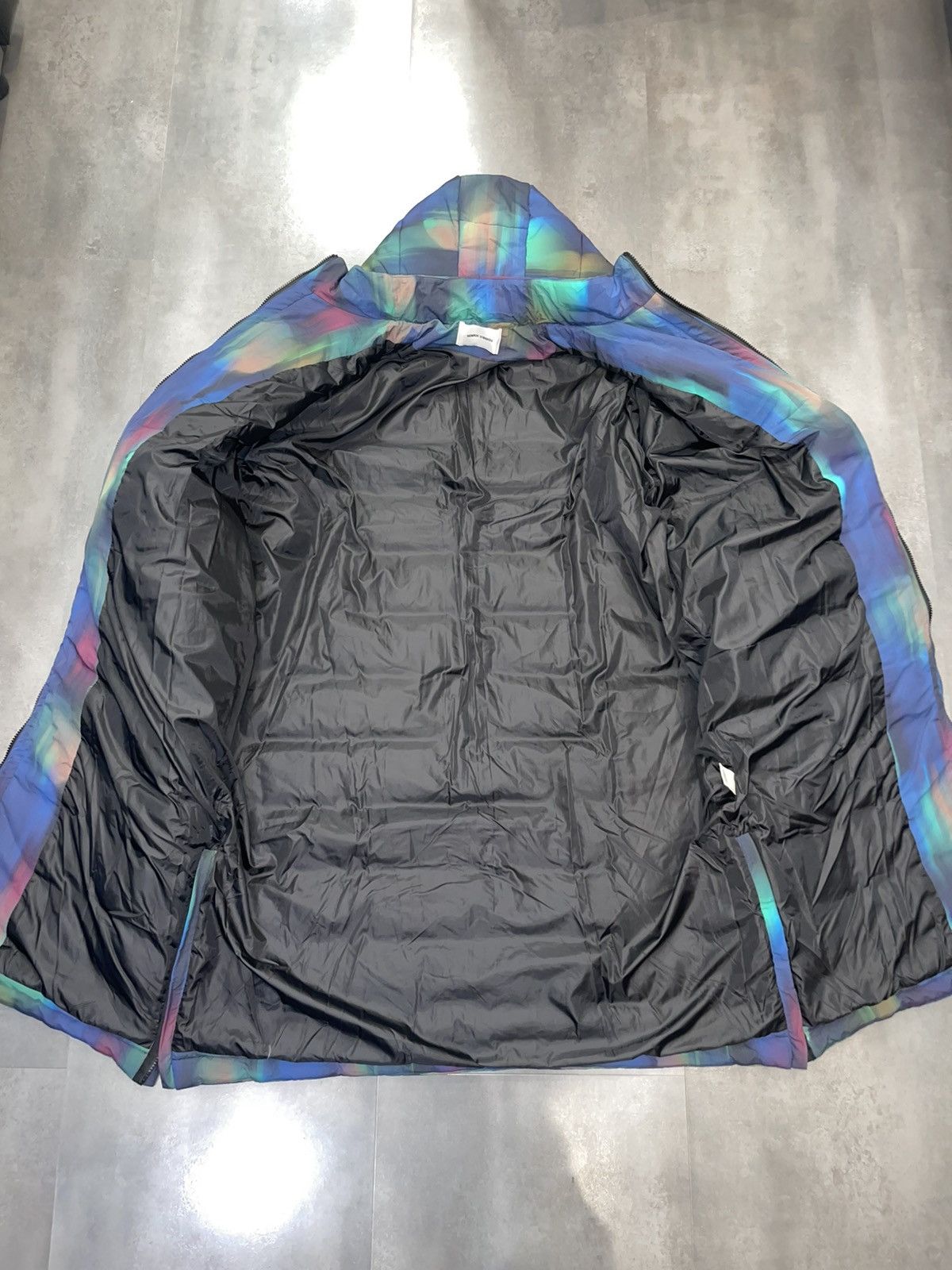 Henrik Vibskov !DSWT! FW22 Henrik Vibskov Apollo Blurry Long Puffer Jacket Size US XL / EU 56 / 4 - 21 Thumbnail