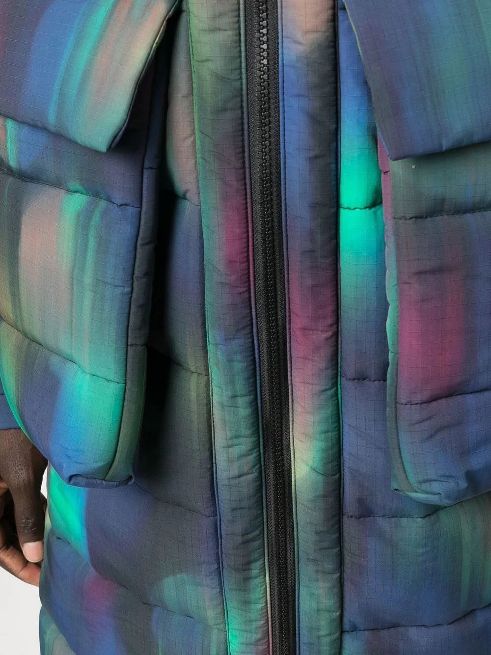 Henrik Vibskov !DSWT! FW22 Henrik Vibskov Apollo Blurry Long Puffer Jacket Size US XL / EU 56 / 4 - 9 Thumbnail