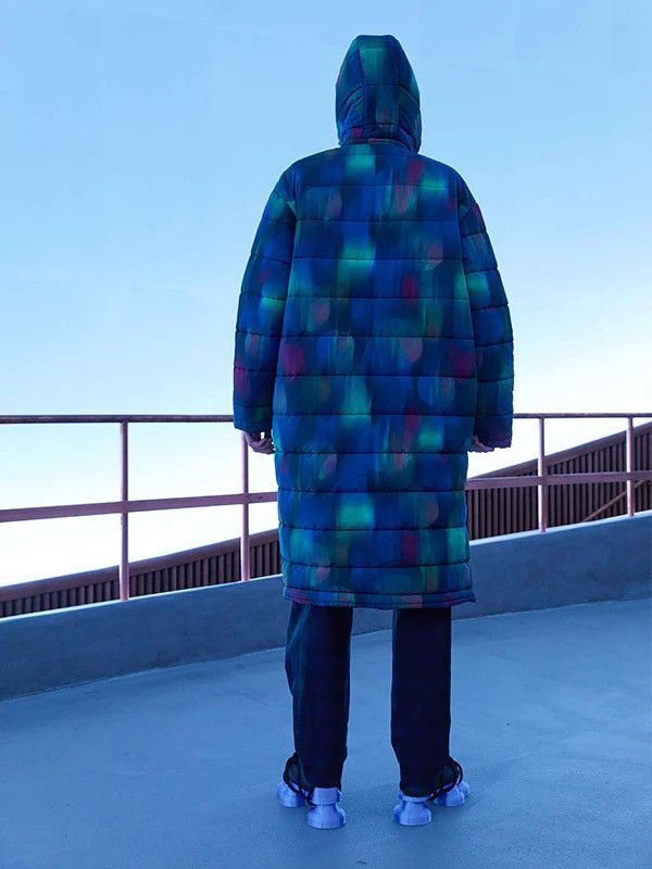 Henrik Vibskov !DSWT! FW22 Henrik Vibskov Apollo Blurry Long Puffer Jacket Size US XL / EU 56 / 4 - 5 Thumbnail