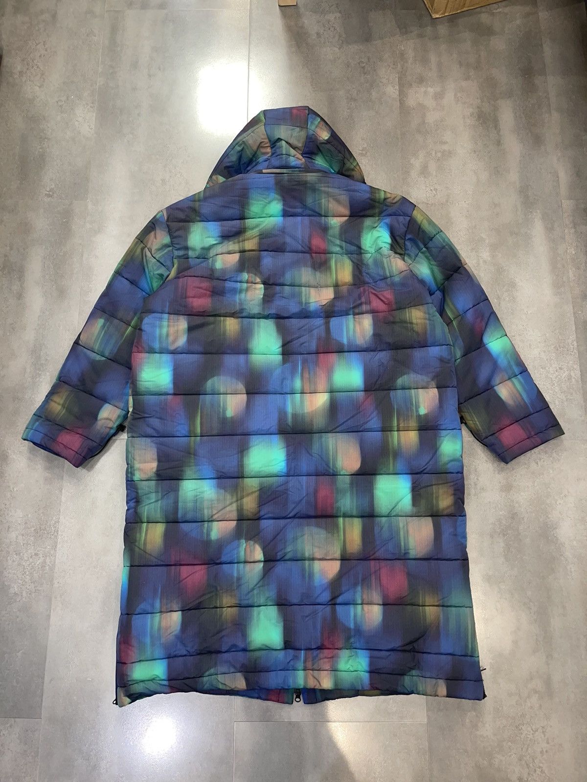 Henrik Vibskov !DSWT! FW22 Henrik Vibskov Apollo Blurry Long Puffer Jacket Size US XL / EU 56 / 4 - 16 Thumbnail