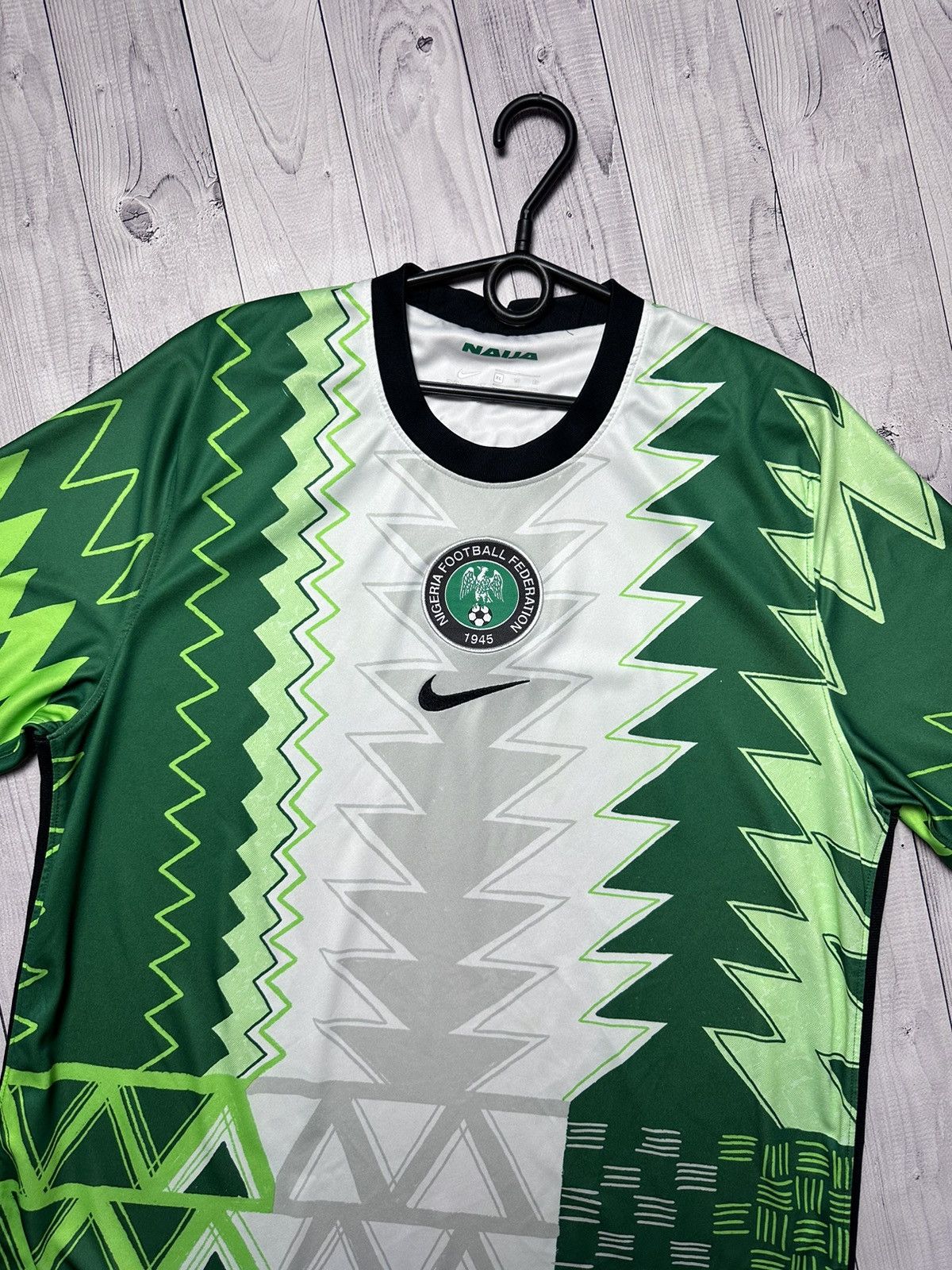 Nike Nike soccer jersey Nigeria 🇳🇬 rare size Xl multicolor Size US XL / EU 56 / 4 - 2 Thumbnail