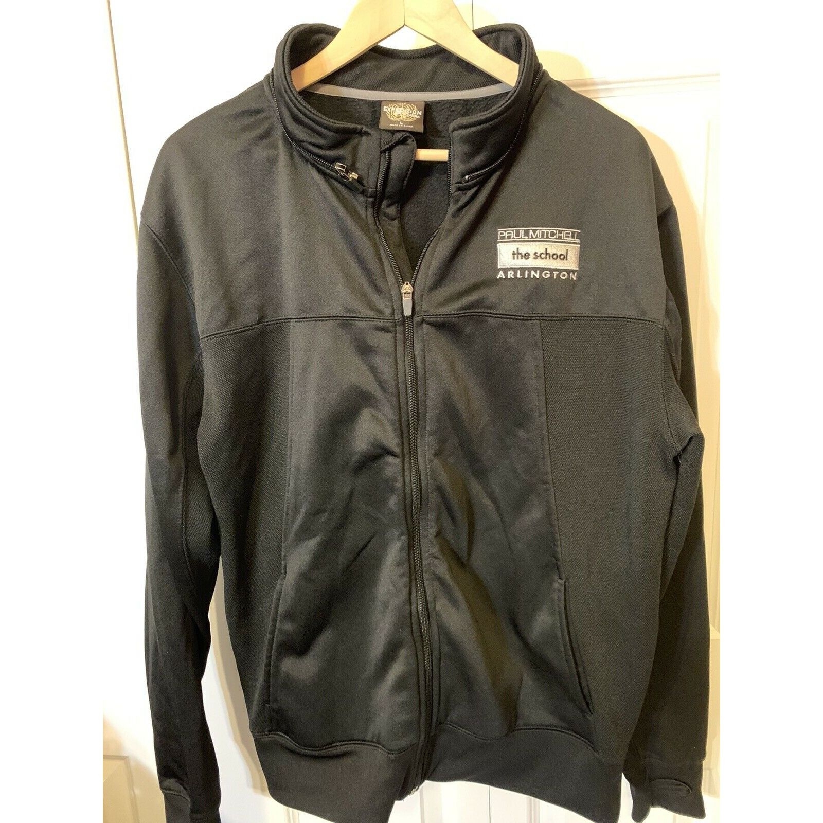 Other Paul Mitchell Jacket Black The School Arlington Windbreaker Size US L / EU 52-54 / 3 - 3 Thumbnail