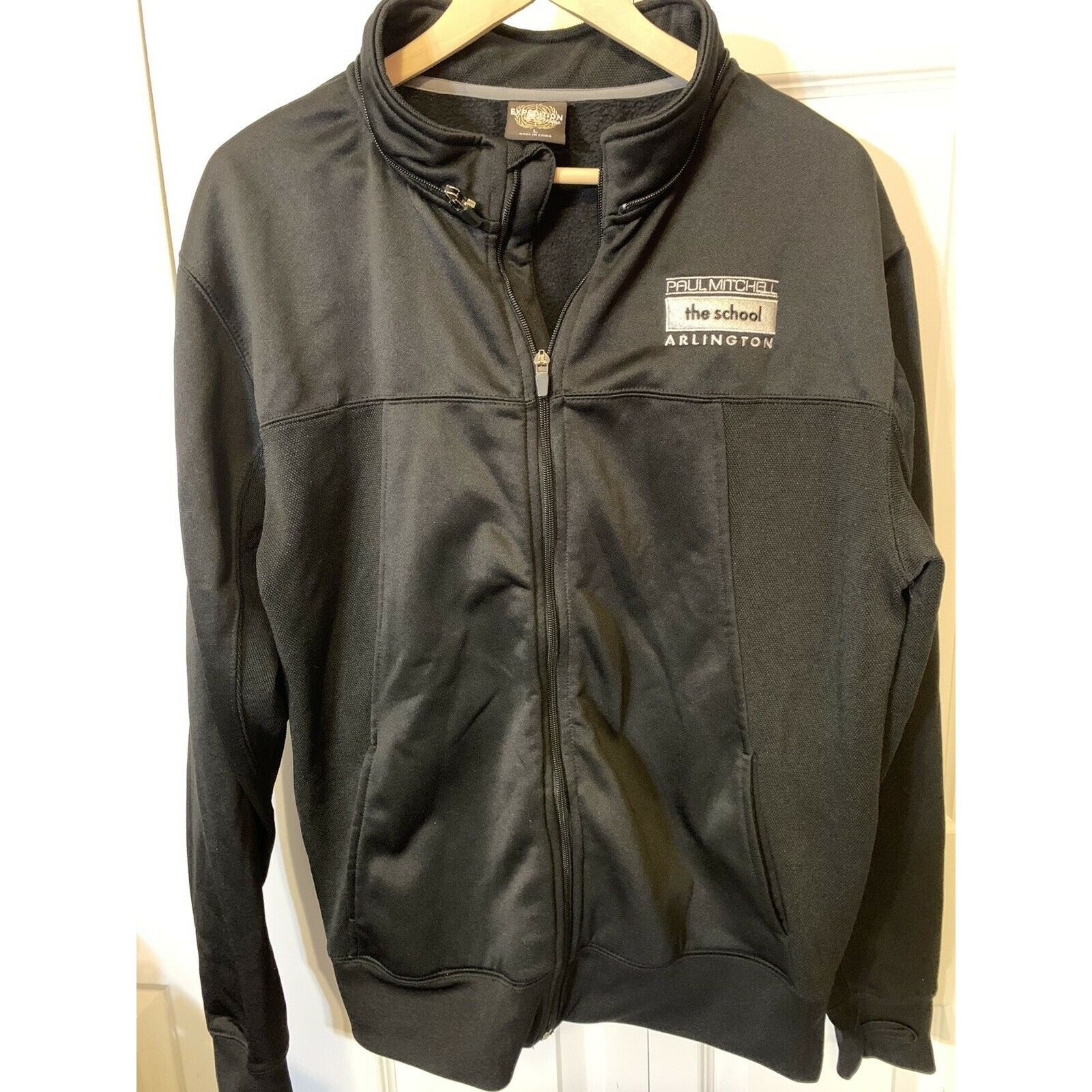 Other Paul Mitchell Jacket Black The School Arlington Windbreaker Size US L / EU 52-54 / 3 - 1 Thumbnail
