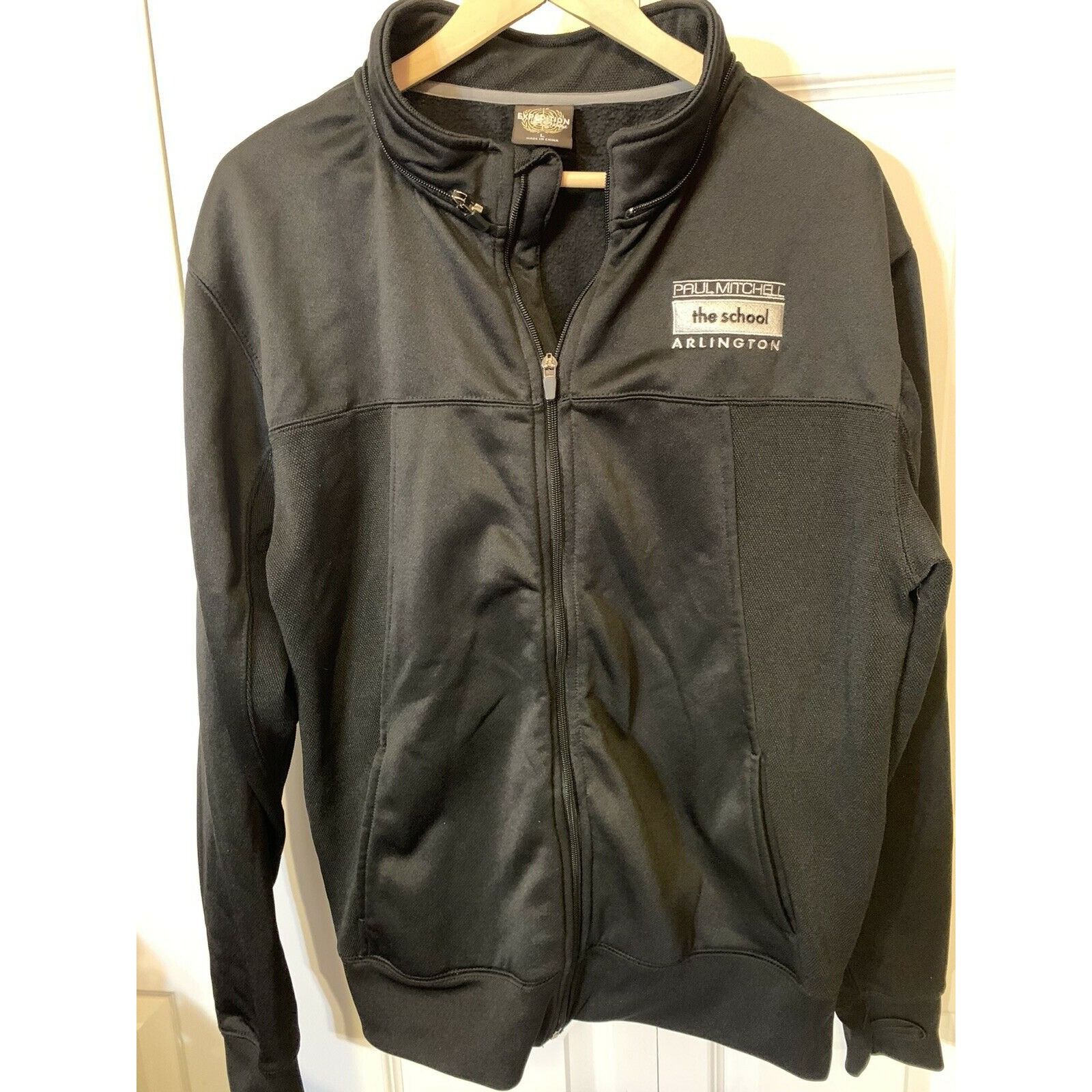 Other Paul Mitchell Jacket Black The School Arlington Windbreaker Size US L / EU 52-54 / 3 - 4 Thumbnail