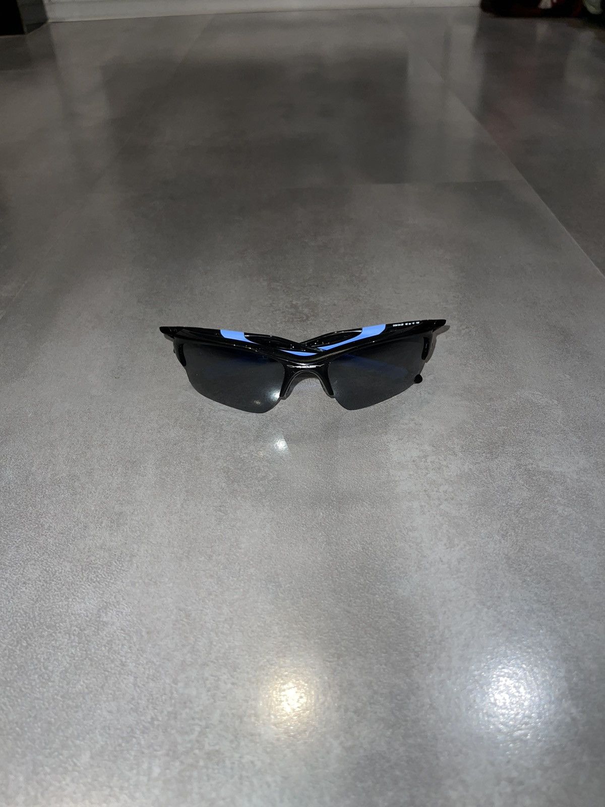 Oakley Oakley OO9154-25 "HALF JACKET 2.0" Black Blue Sunglasses Size ONE SIZE - 5 Thumbnail