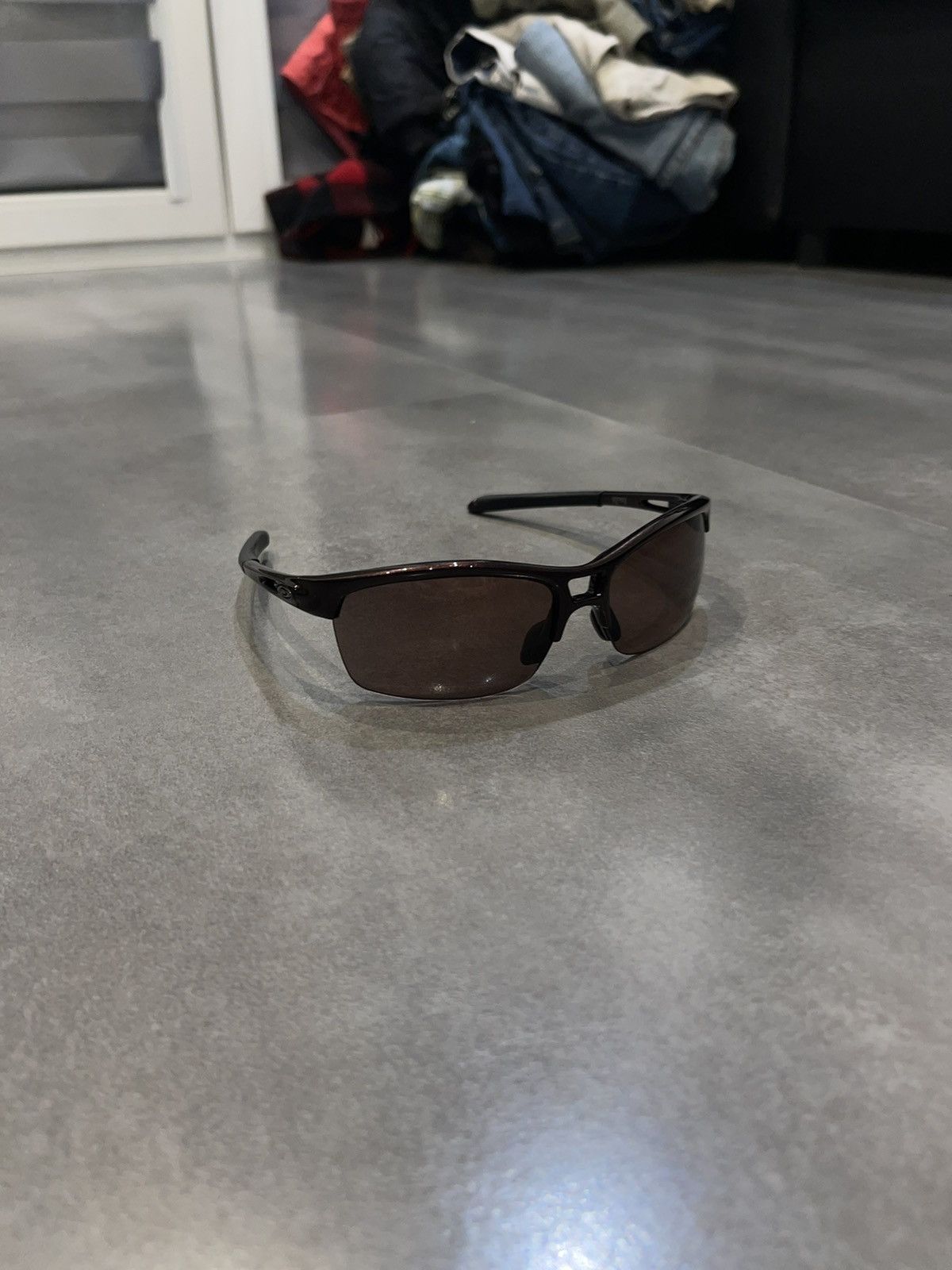 Oakley Oakley OO9205-07 "RPM" Dark Violet Shine Sunglasses Size ONE SIZE - 3 Thumbnail