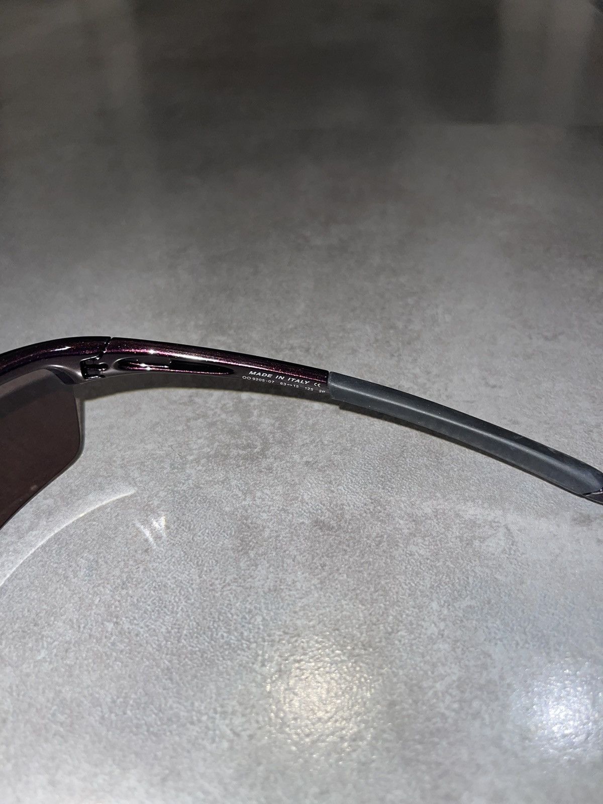 Oakley Oakley OO9205-07 "RPM" Dark Violet Shine Sunglasses Size ONE SIZE - 11 Thumbnail