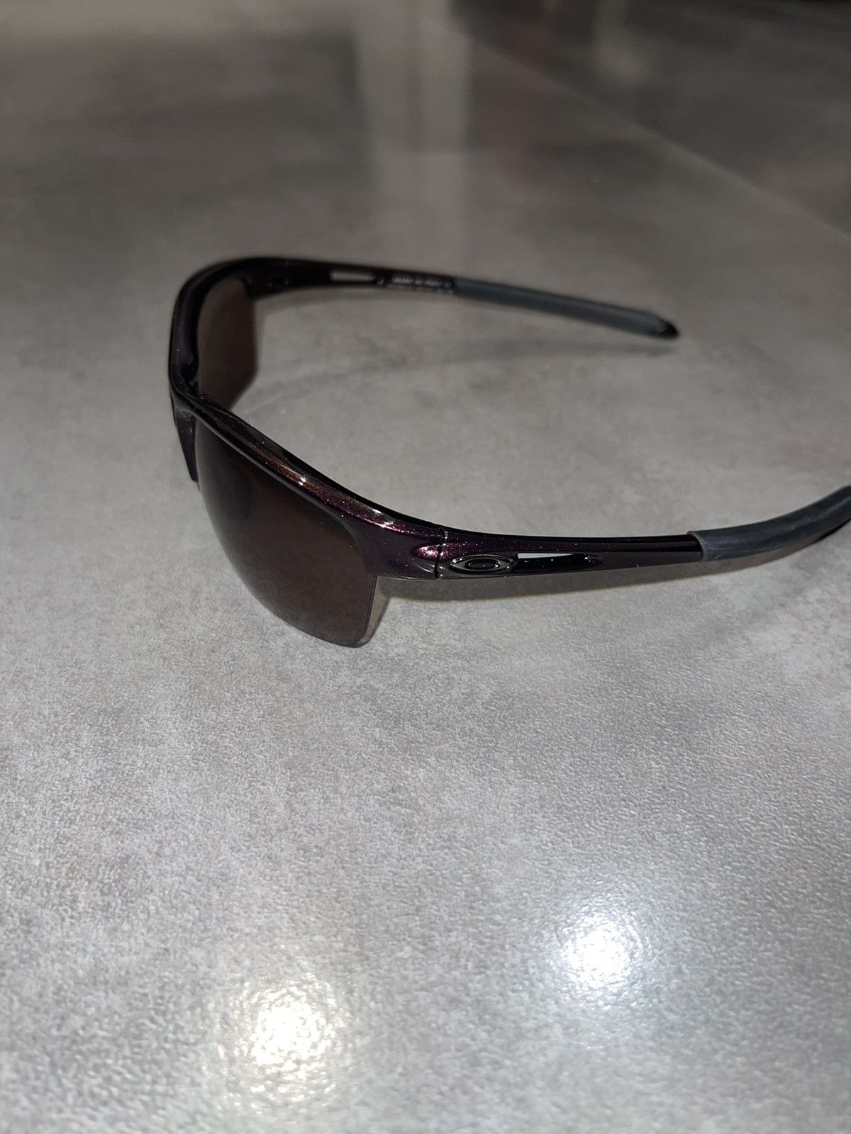 Oakley Oakley OO9205-07 "RPM" Dark Violet Shine Sunglasses Size ONE SIZE - 6 Thumbnail