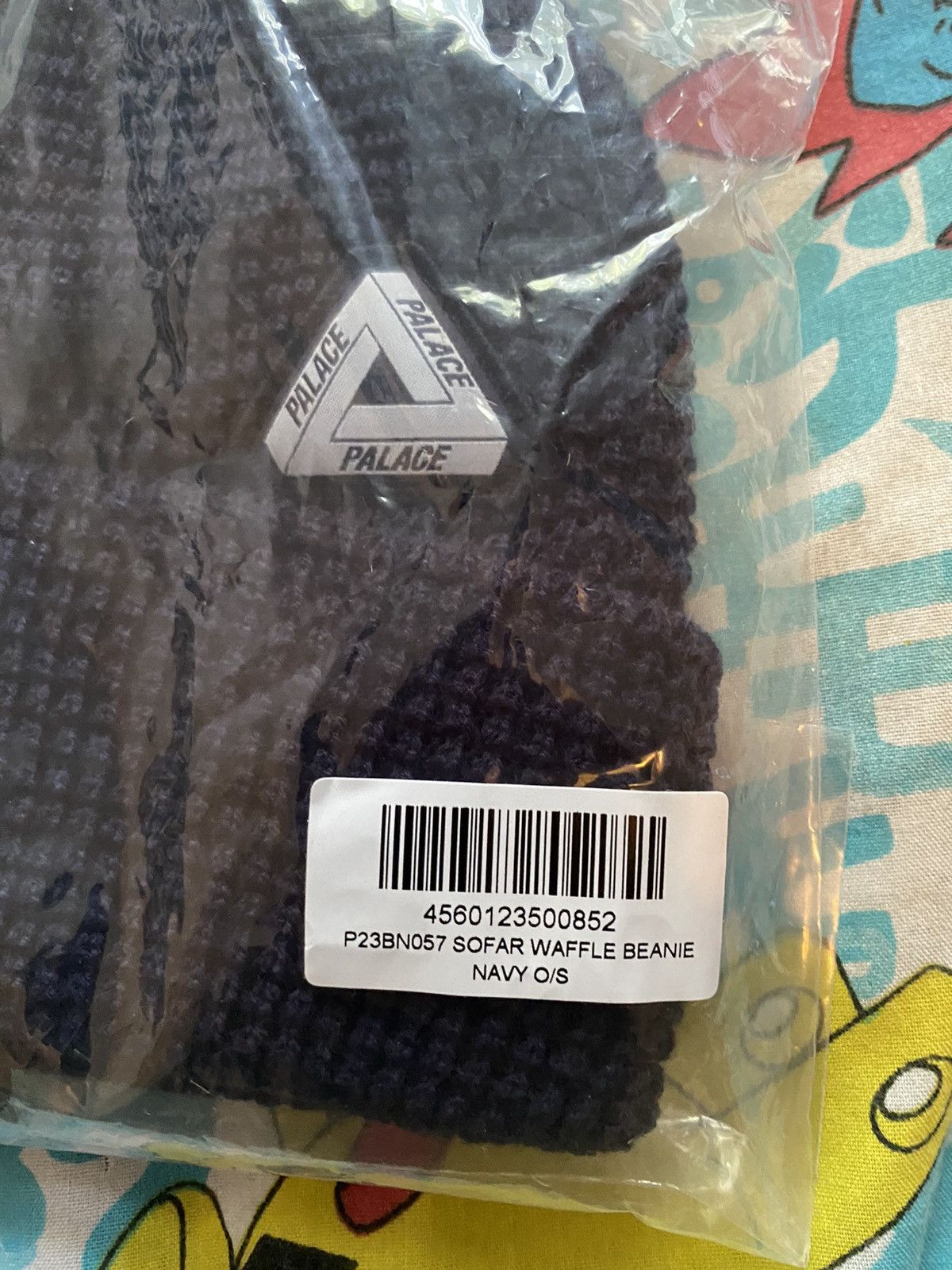 Palace Palace Sofar Waffle Beanie Navy Size ONE SIZE - 5 Thumbnail