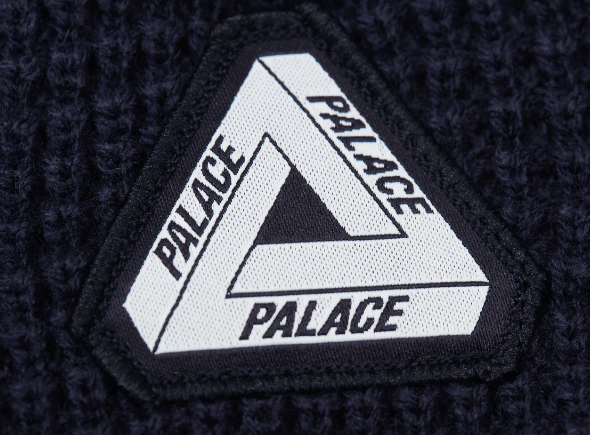 Palace Palace Sofar Waffle Beanie Navy Size ONE SIZE - 2 Thumbnail