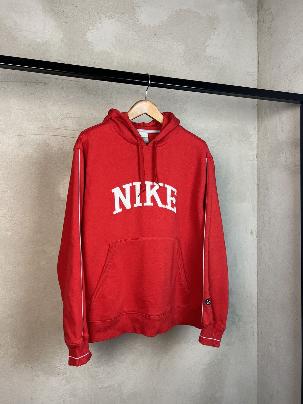 Nike × Vintage Vintage Nike Hoodie Big logo Size US L / EU 52-54 / 3 - 1 Thumbnail