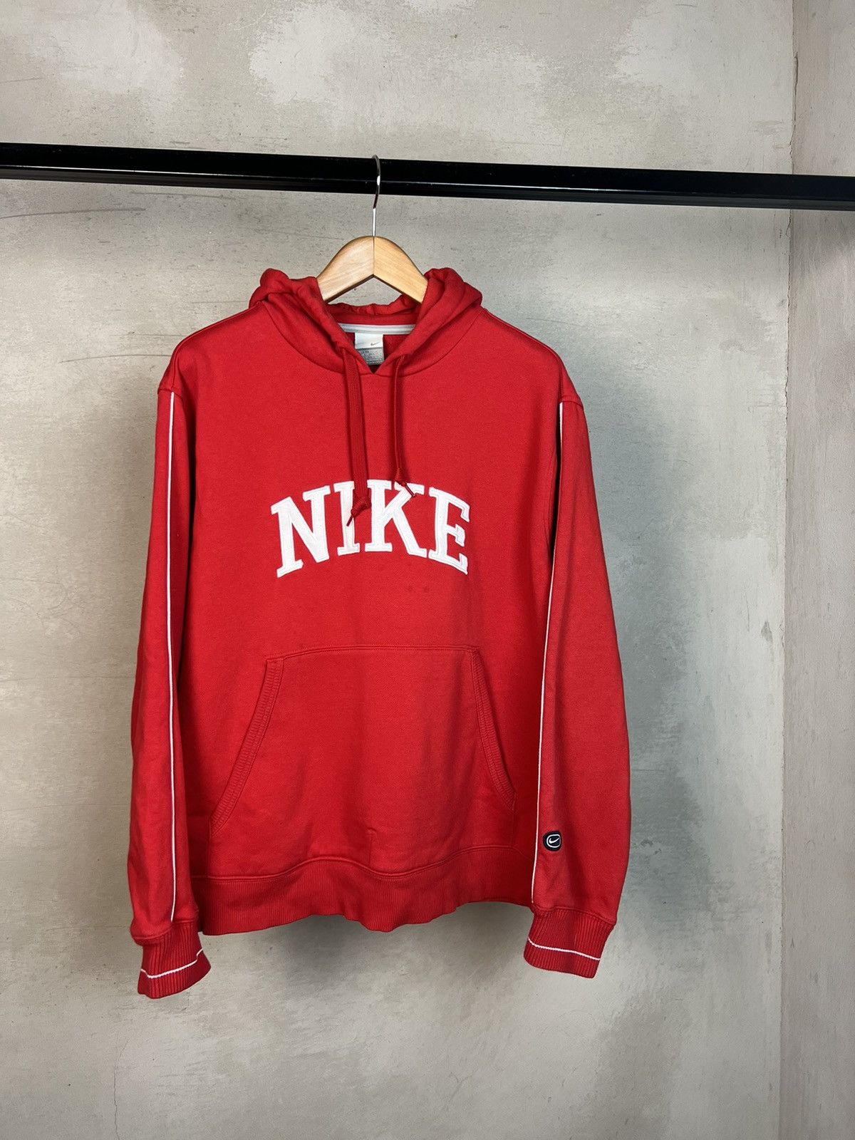 Nike × Vintage Vintage Nike Hoodie Big logo Size US L / EU 52-54 / 3 - 2 Thumbnail