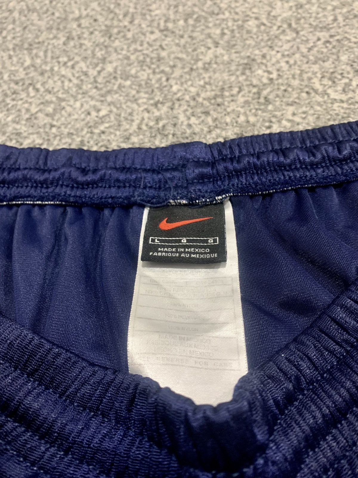 Nike × Vintage Vintage Y2K Nike Mini Swoosh Mesh Shorts Size US 34 / EU 50 - 3 Thumbnail