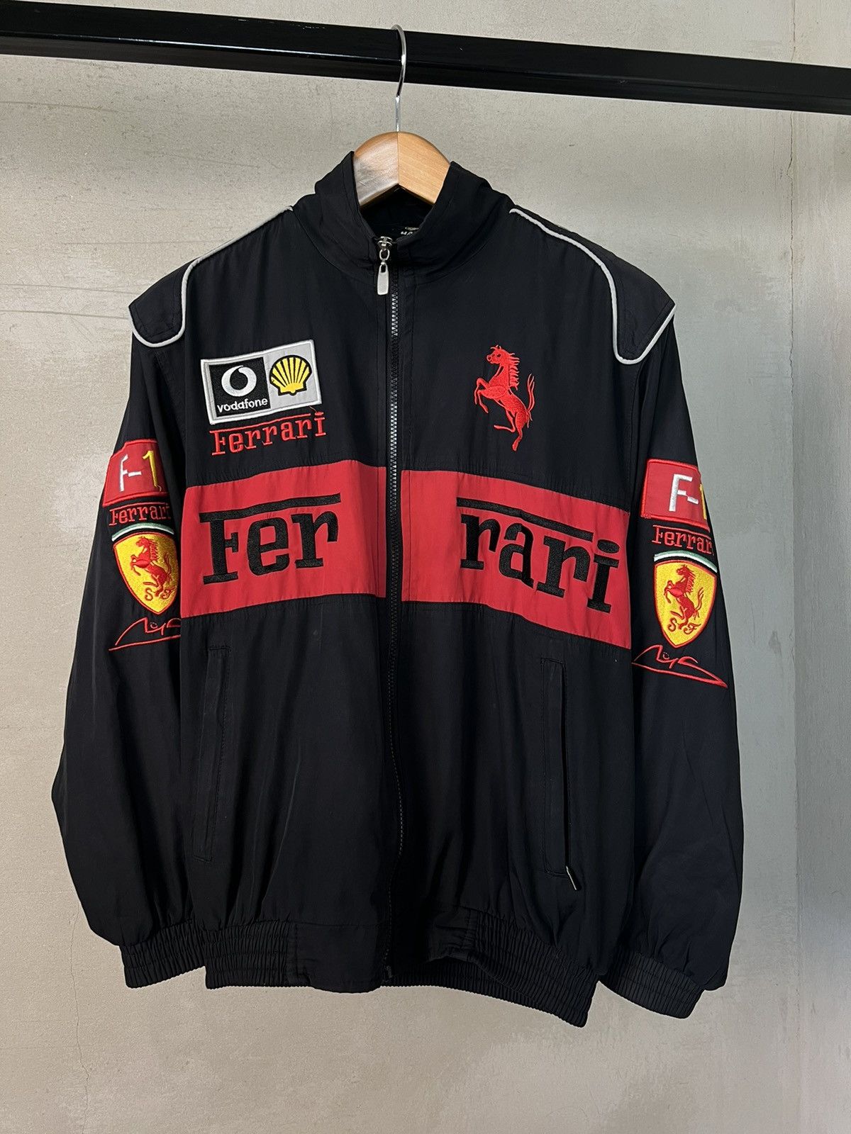 Vintage 🔥 Vintage FERRARI Marlboro racing motorcycle jacket | Grailed