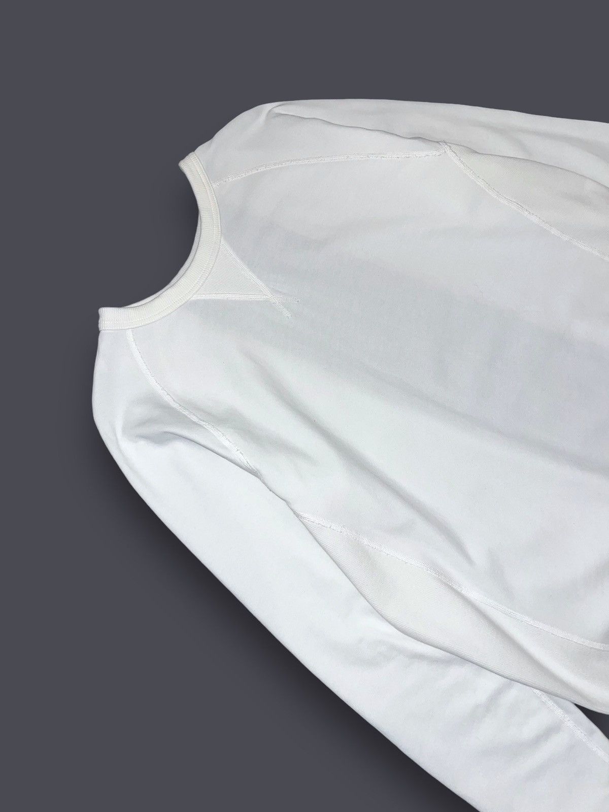Yohji Yamamoto SS15 Y-3 by Yohji Yamamoto Small Logo White Crewneck Size US L / EU 52-54 / 3 - 5 Thumbnail