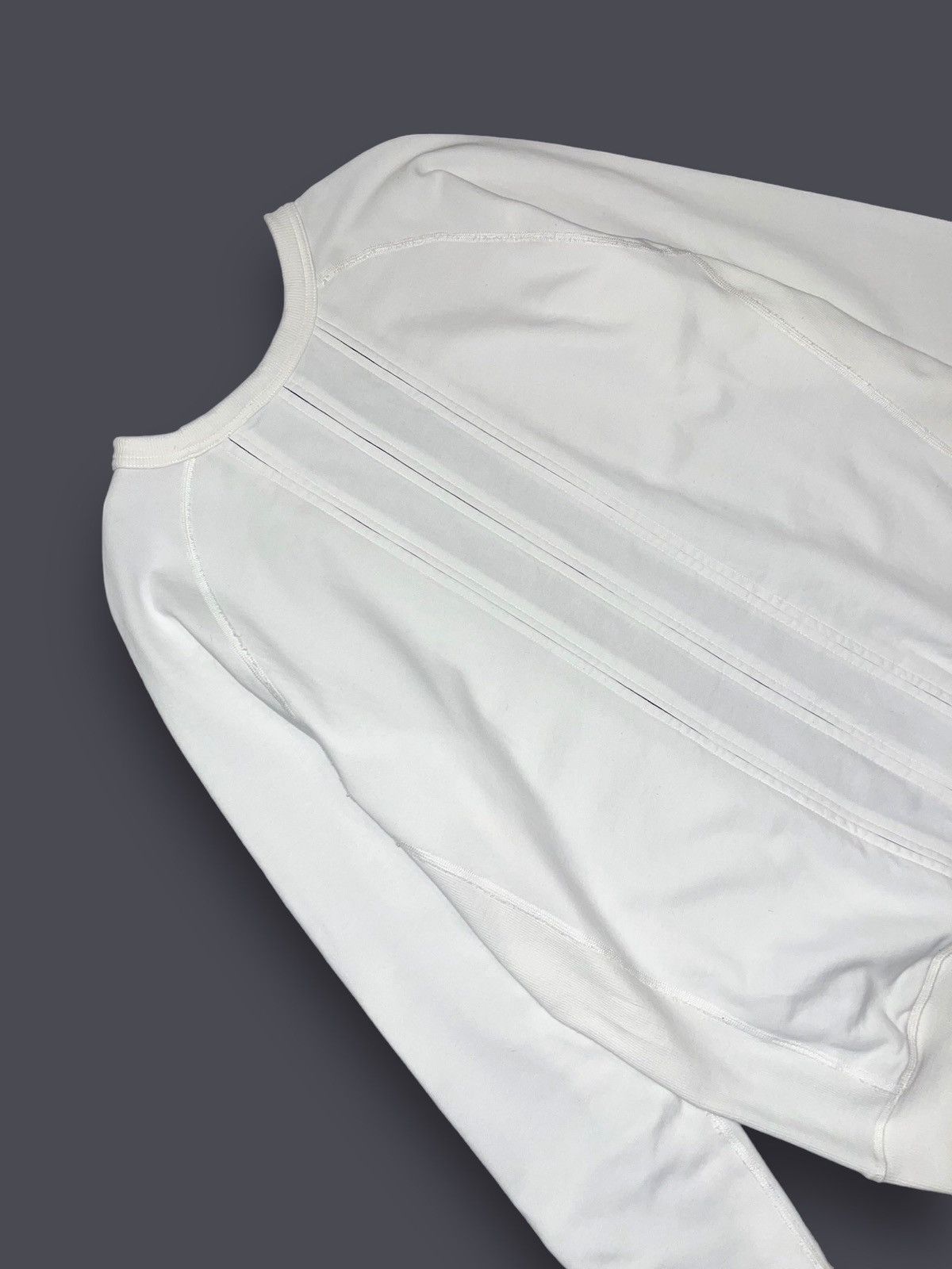 Yohji Yamamoto SS15 Y-3 by Yohji Yamamoto Small Logo White Crewneck Size US L / EU 52-54 / 3 - 11 Thumbnail