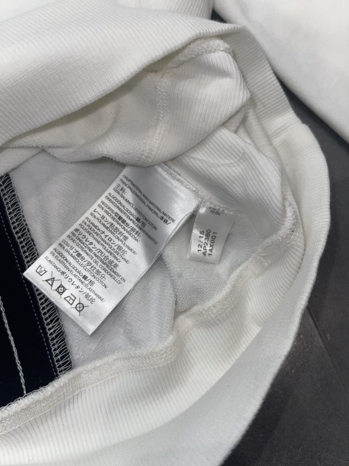 Yohji Yamamoto SS15 Y-3 by Yohji Yamamoto Small Logo White Crewneck Size US L / EU 52-54 / 3 - 13 Thumbnail