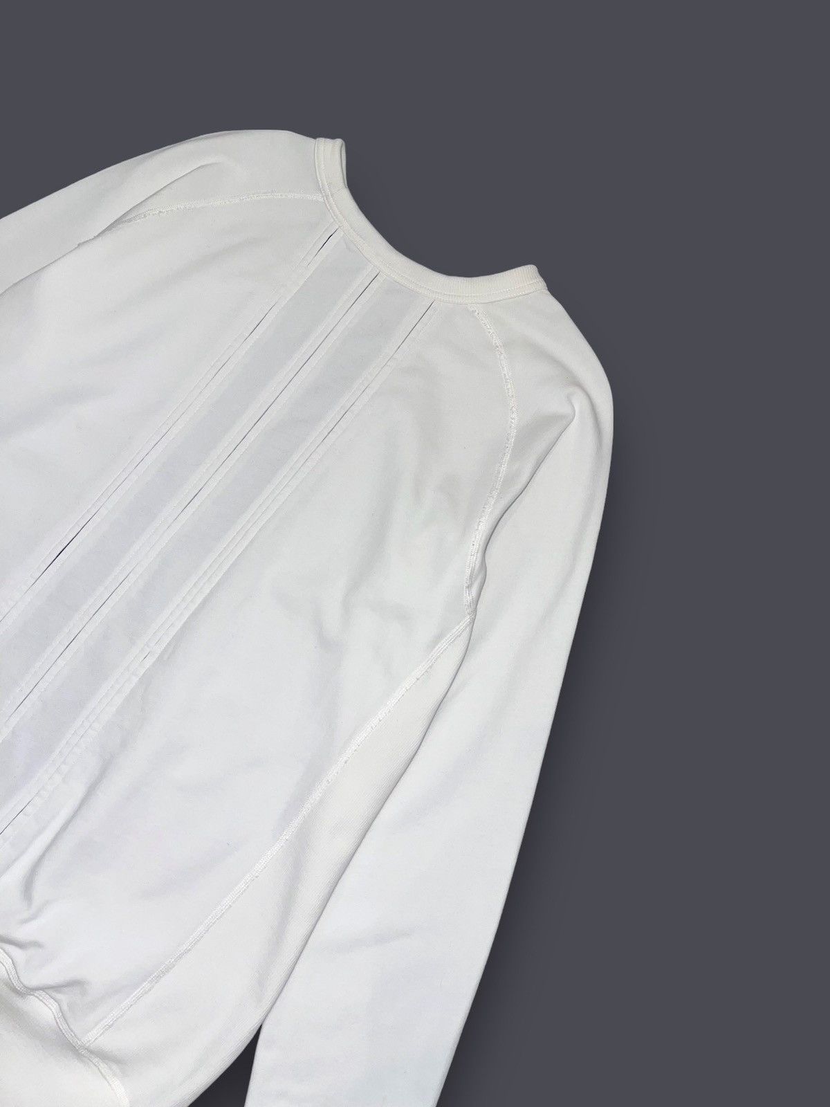 Yohji Yamamoto SS15 Y-3 by Yohji Yamamoto Small Logo White Crewneck Size US L / EU 52-54 / 3 - 10 Thumbnail