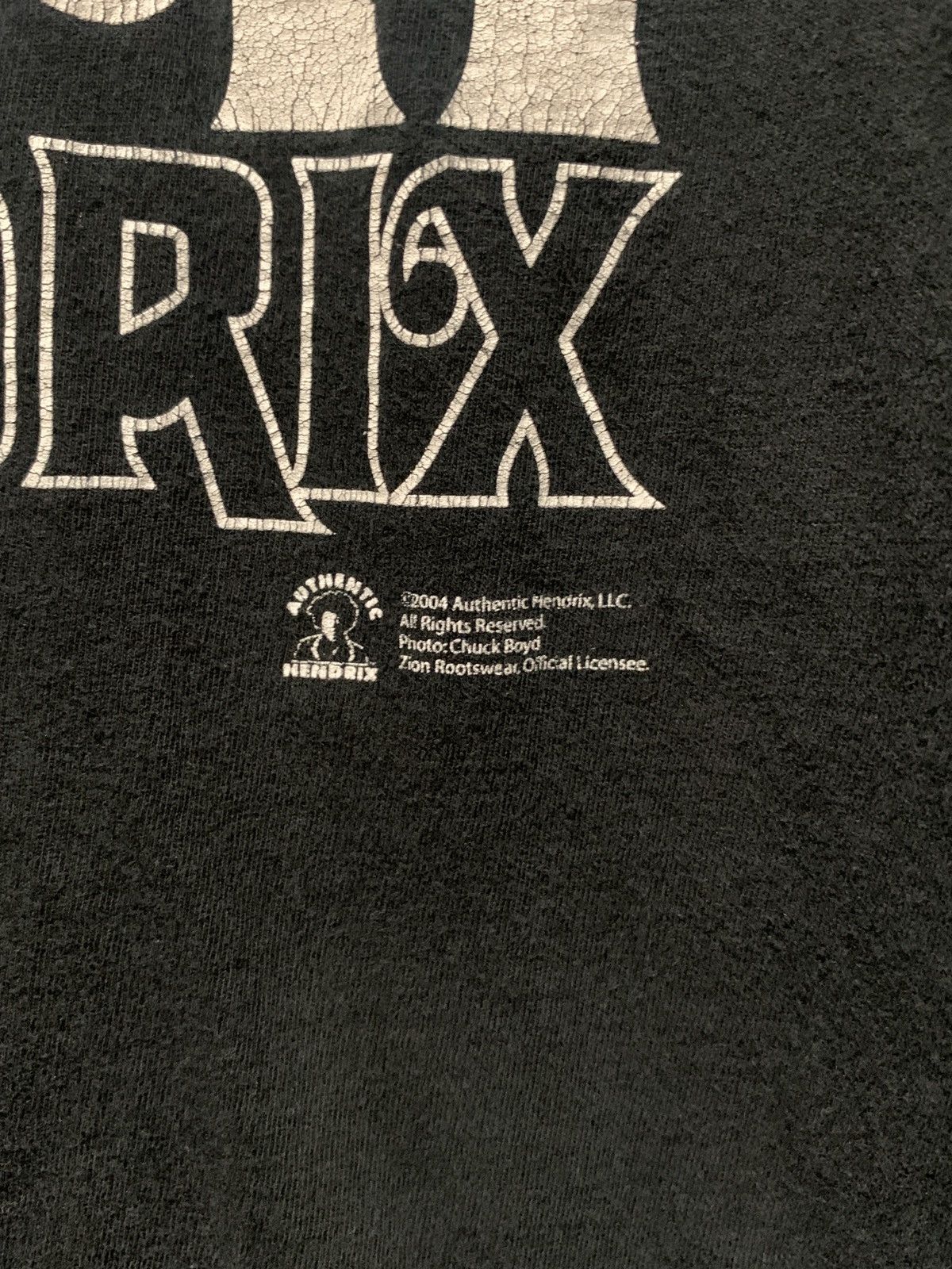 Band Tees × Vintage 2004 Jimi Hendrix band tee Size US M / EU 48-50 / 2 - 3 Thumbnail