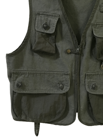 Japanese Brand Outdoor Sports Tactical Multipocket Fishing Vest Size US M / EU 48-50 / 2 - 3 Thumbnail