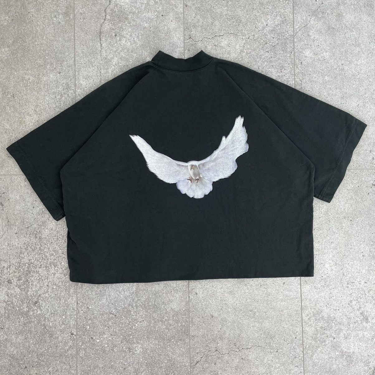 Gap Yeezy Gap Dove no seem Cropped tee t-shirt black Size US M / EU 48-50 / 2 - 1 Thumbnail