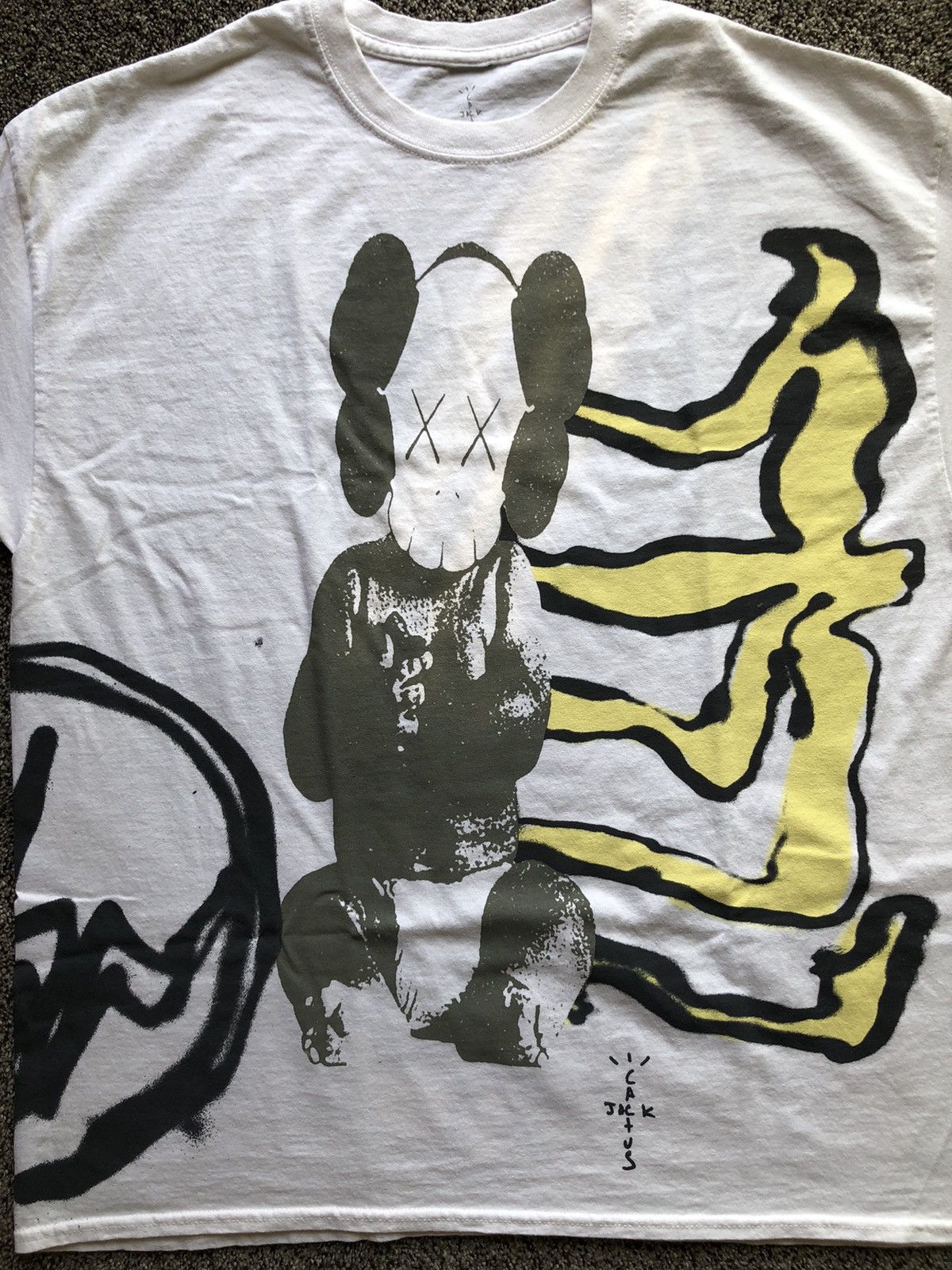 Kaws Cactus Jack x Kaws Tee Size US XL / EU 56 / 4 - 3 Thumbnail
