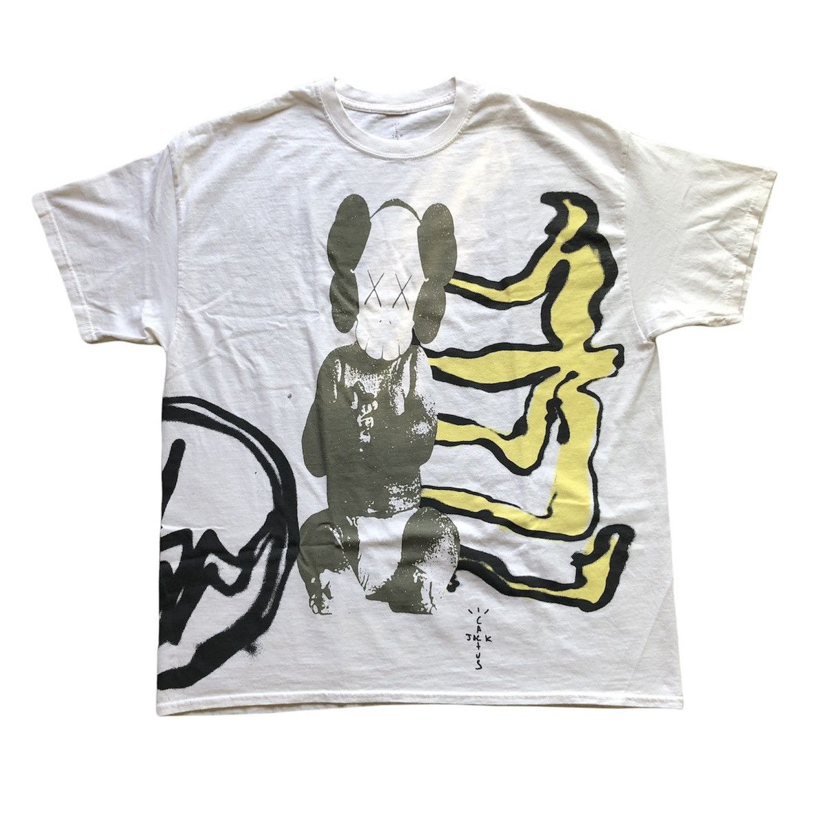 travis scott kaws tee