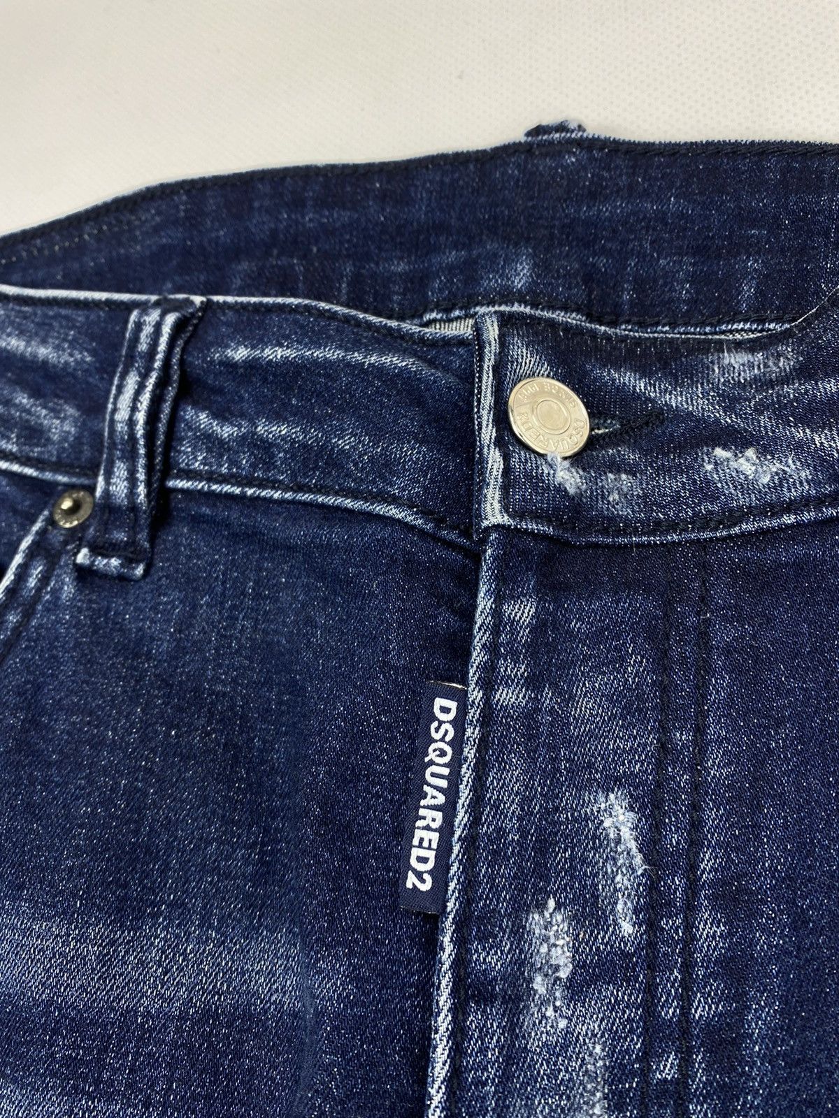 Dsquared2 🔥LASTDROP🔥 Dsquared Skinny Dan Jean Repaired Jeans Pants Size US 32 / EU 48 - 8 Thumbnail
