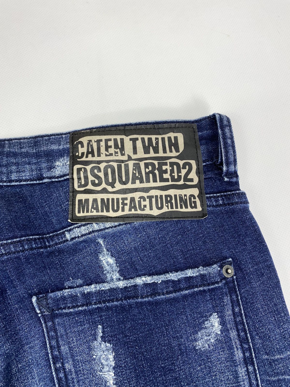 Dsquared2 🔥LASTDROP🔥 Dsquared Skinny Dan Jean Repaired Jeans Pants Size US 32 / EU 48 - 11 Thumbnail