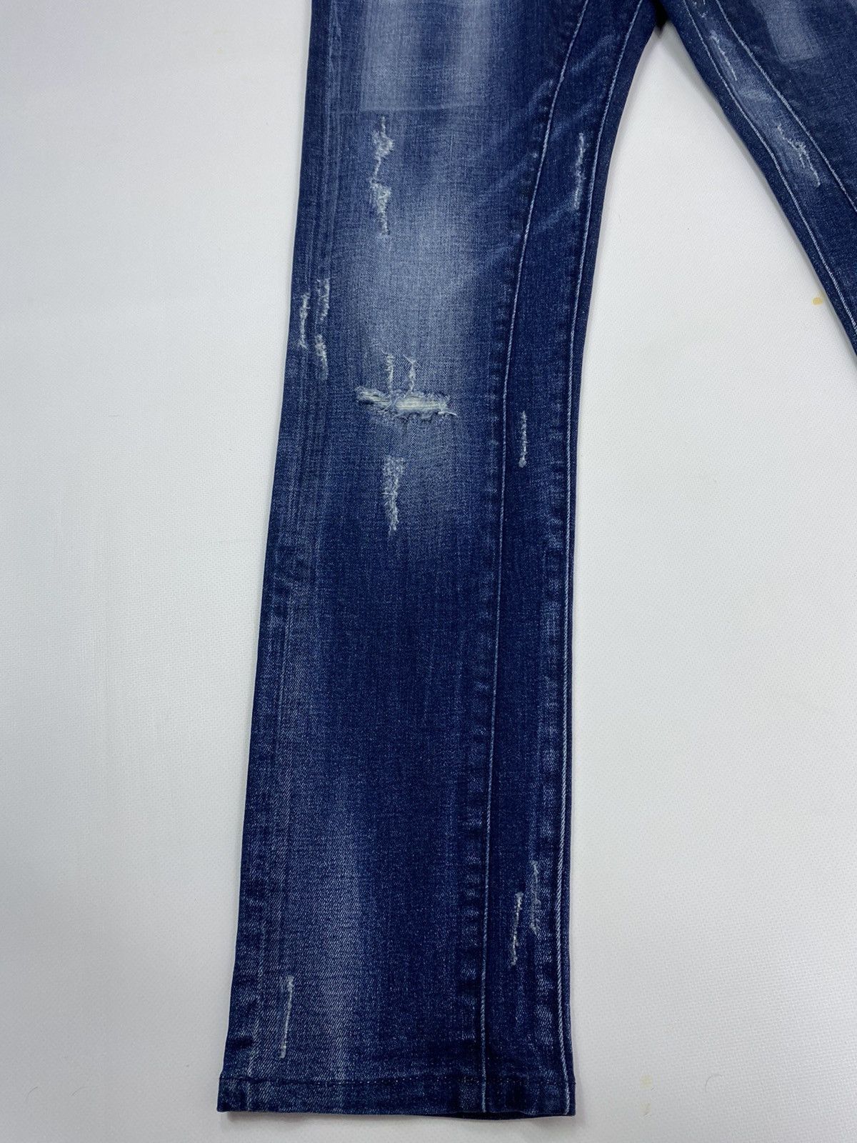 Dsquared2 🔥LASTDROP🔥 Dsquared Skinny Dan Jean Repaired Jeans Pants Size US 32 / EU 48 - 3 Thumbnail