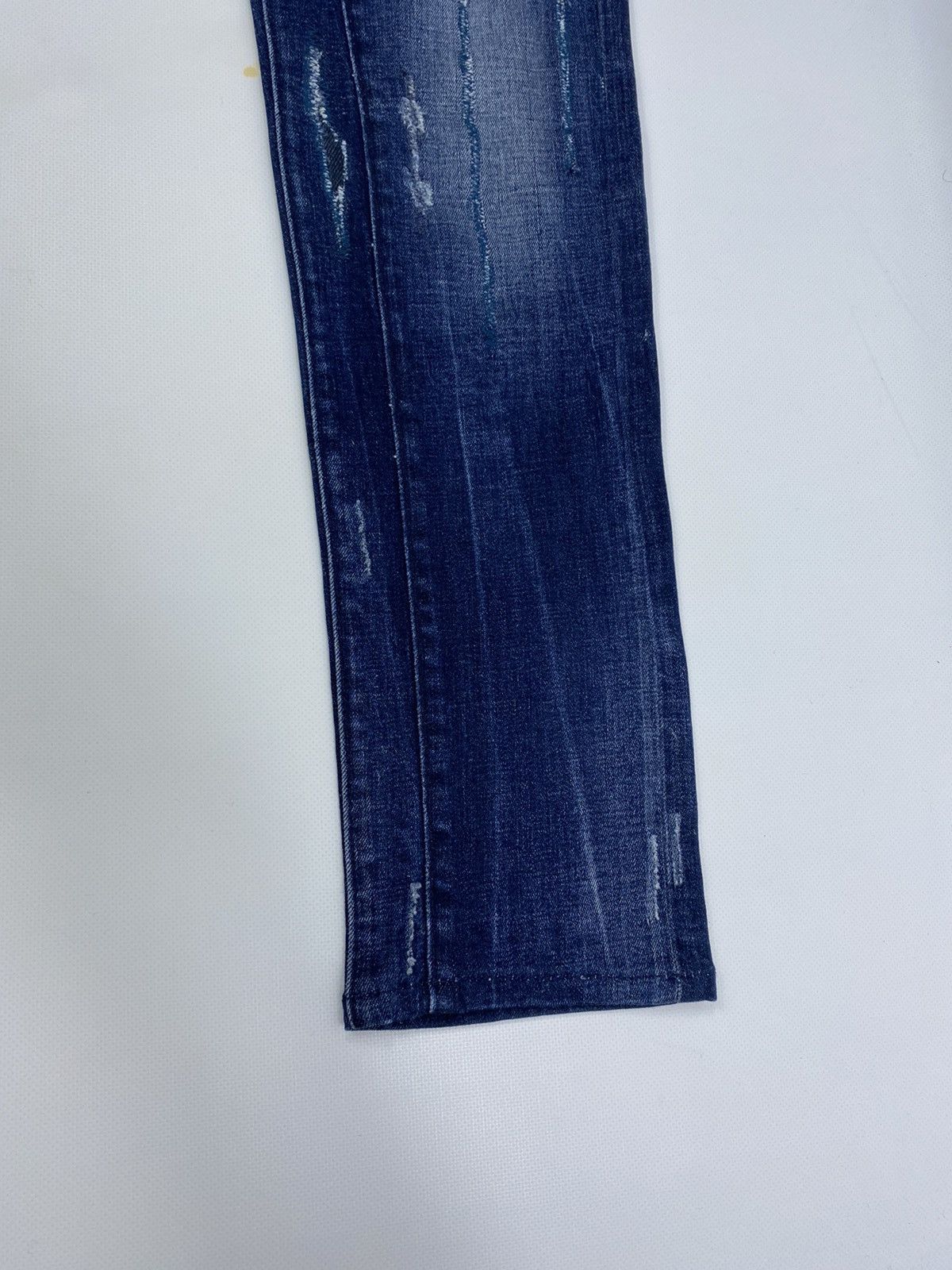 Dsquared2 🔥LASTDROP🔥 Dsquared Skinny Dan Jean Repaired Jeans Pants Size US 32 / EU 48 - 4 Thumbnail