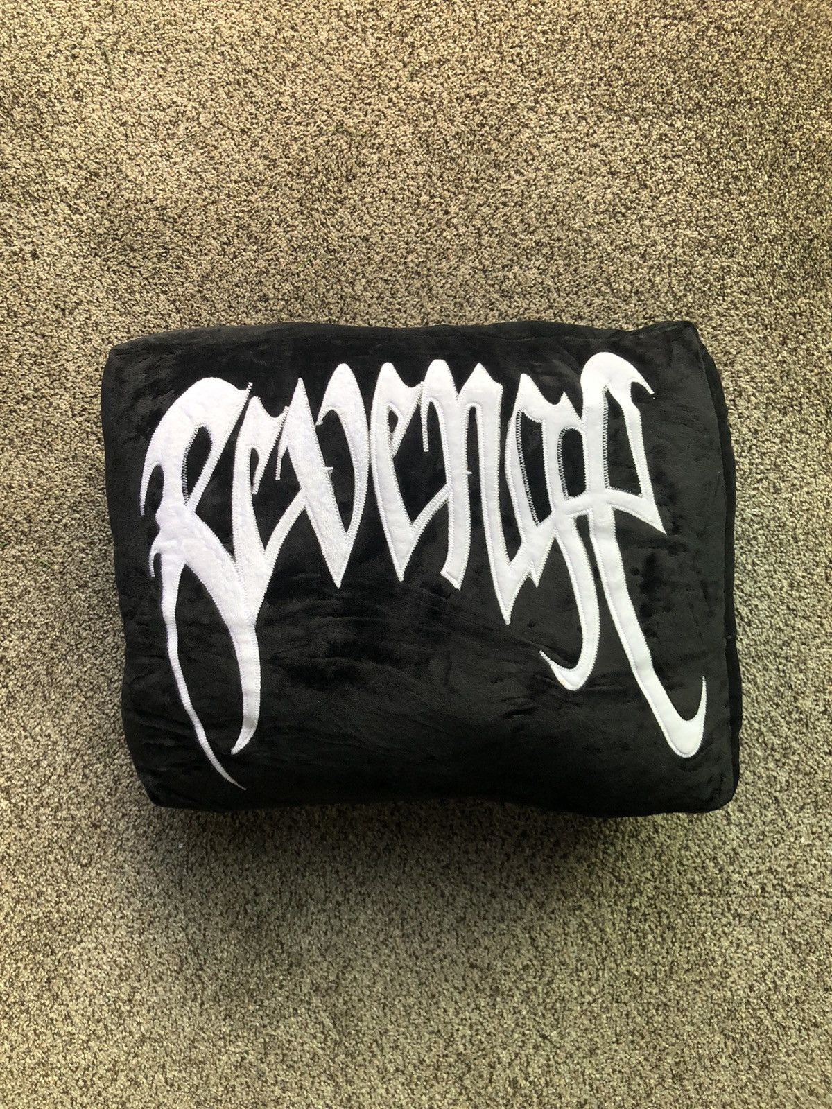 Revenge Revenge Embroidered Logo Pillow Size ONE SIZE - 2 Thumbnail