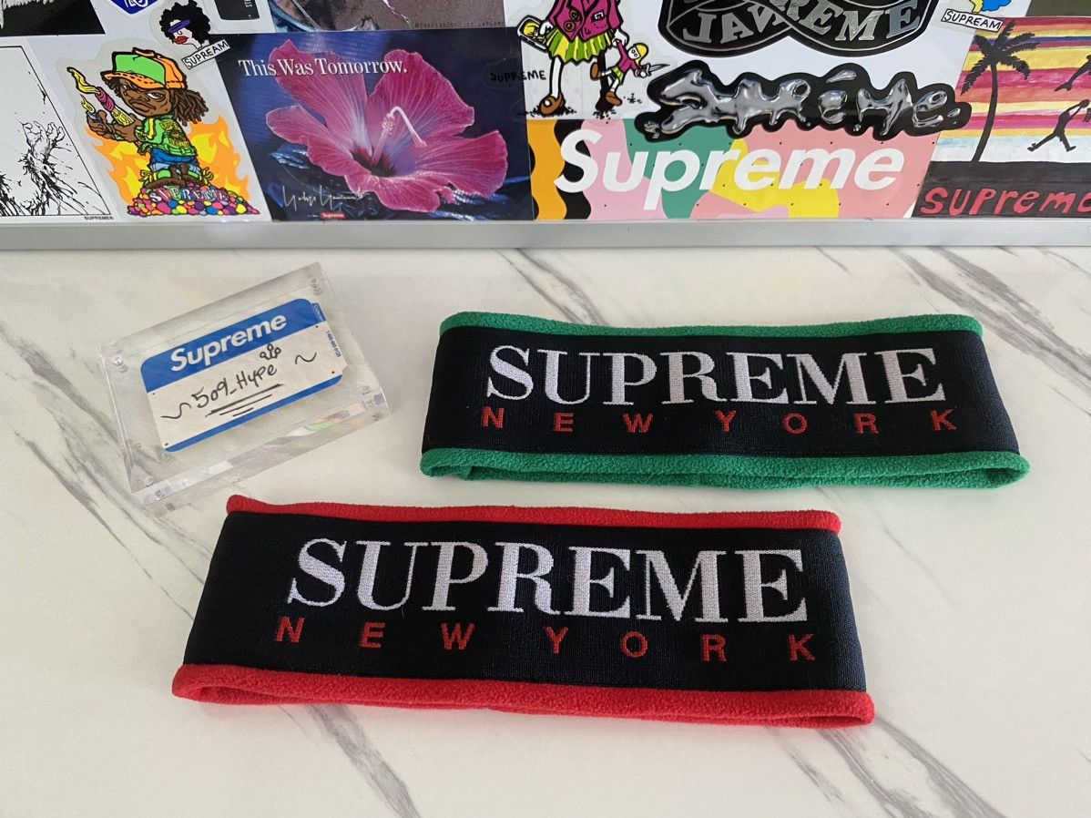 Supreme Supreme Fleece Headband Bundle 🔥 Size ONE SIZE - 1 Thumbnail