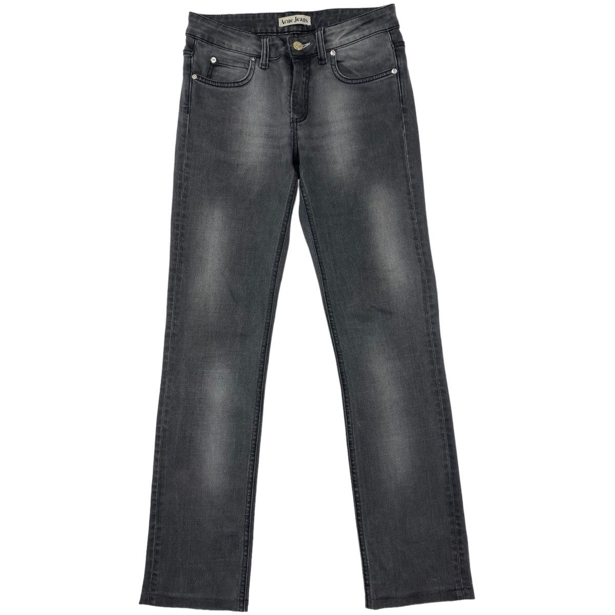 Acne Studios 🔥LASTDROP🔥 Acne Jeans Grey Stonewashed Denim Jeans Pants Size 28" / US 6 / IT 42 - 2 Thumbnail