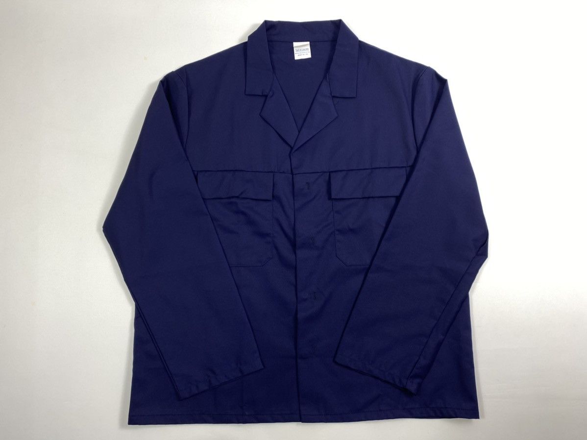 Vintage 🔥LASTDROP🔥 Vintage European Work Shirt Jacket Workwear Size US L / EU 52-54 / 3 - 2 Thumbnail