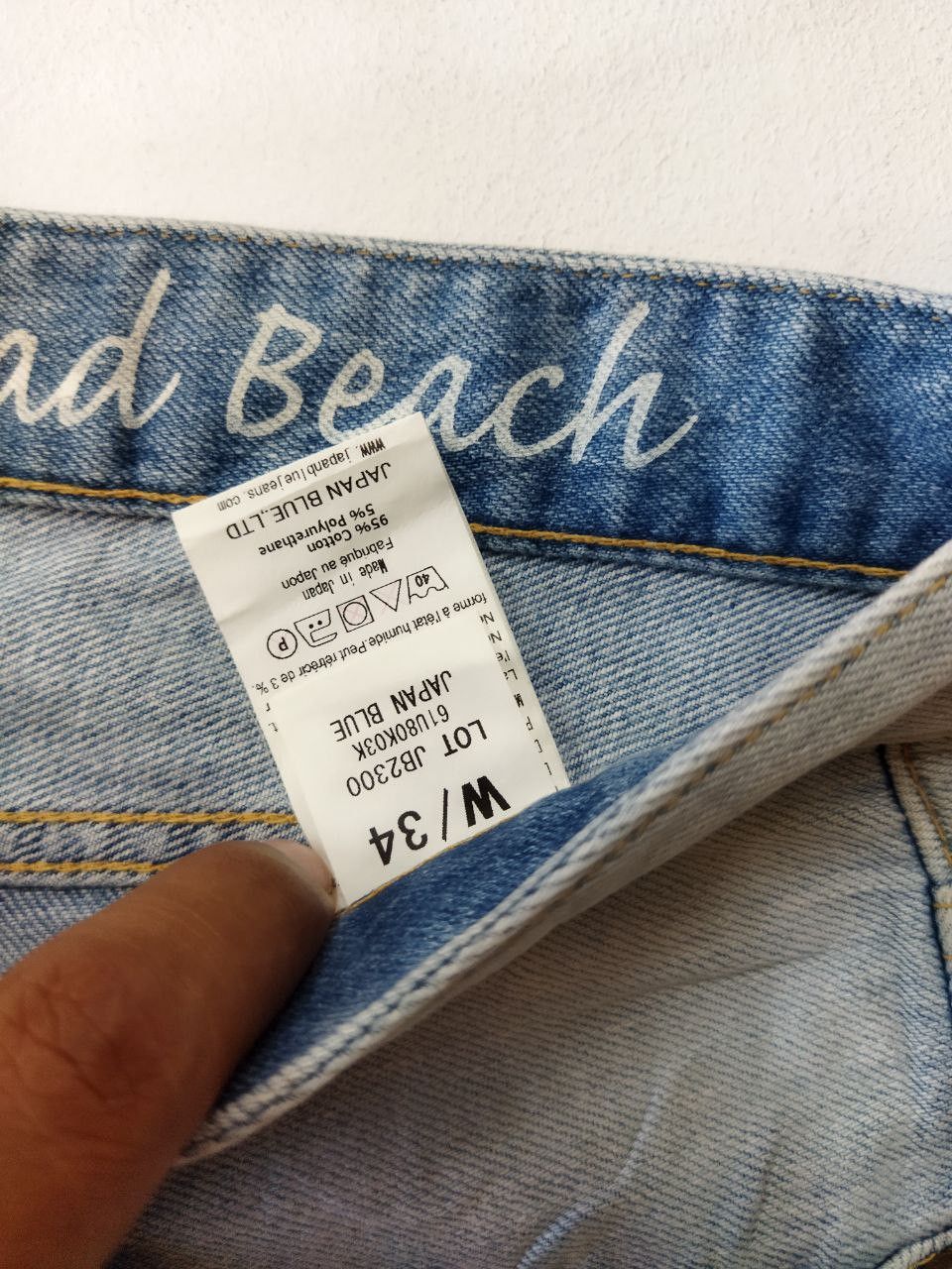 Japan Blue Japan Blue Broad Beach Jeans Size US 34 / EU 50 - 7 Thumbnail