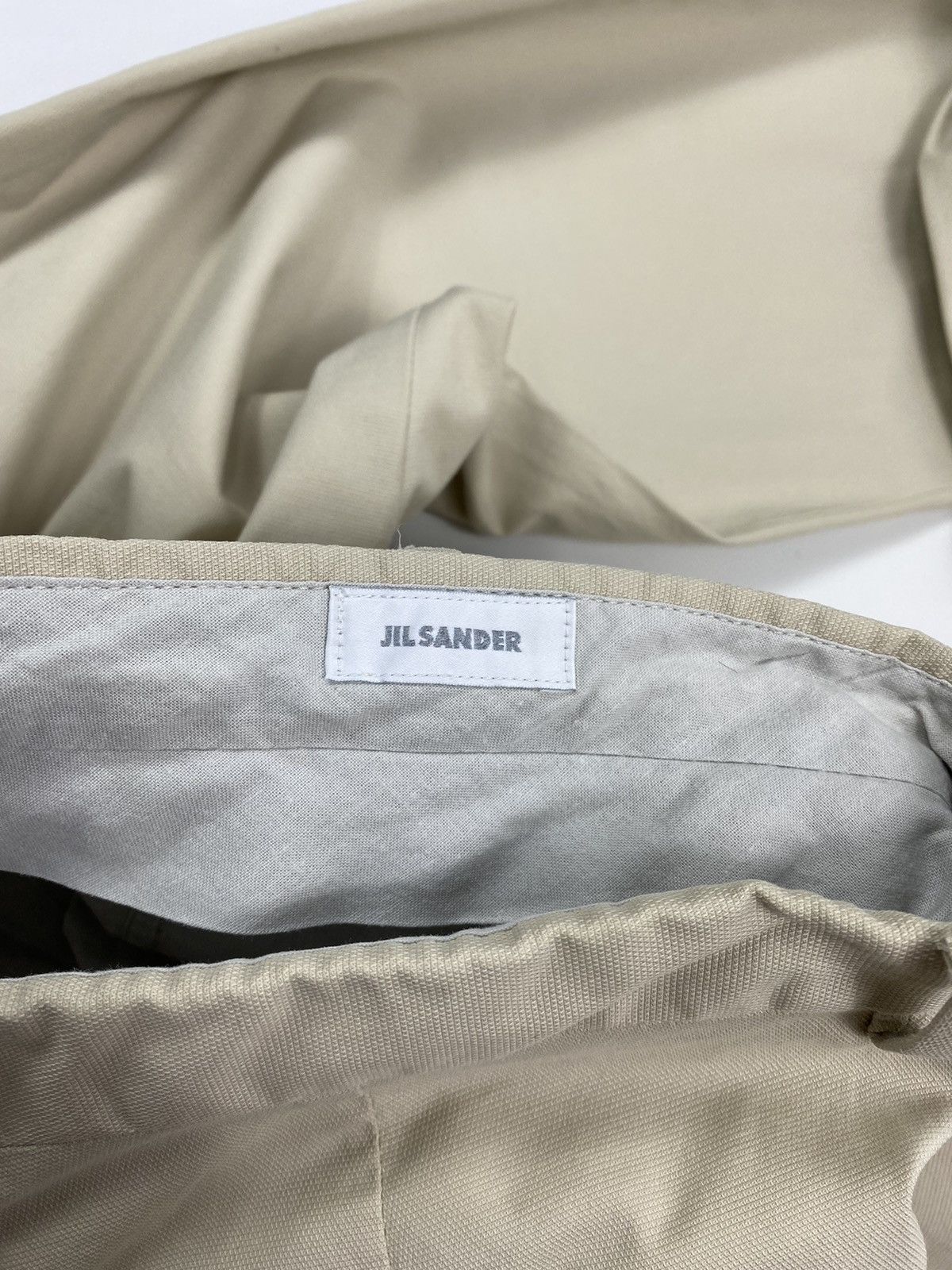 Jil Sander 🔥LASTDROP🔥 Jil Sander Beige Casual Chino Pants Size US 32 / EU 48 - 8 Thumbnail