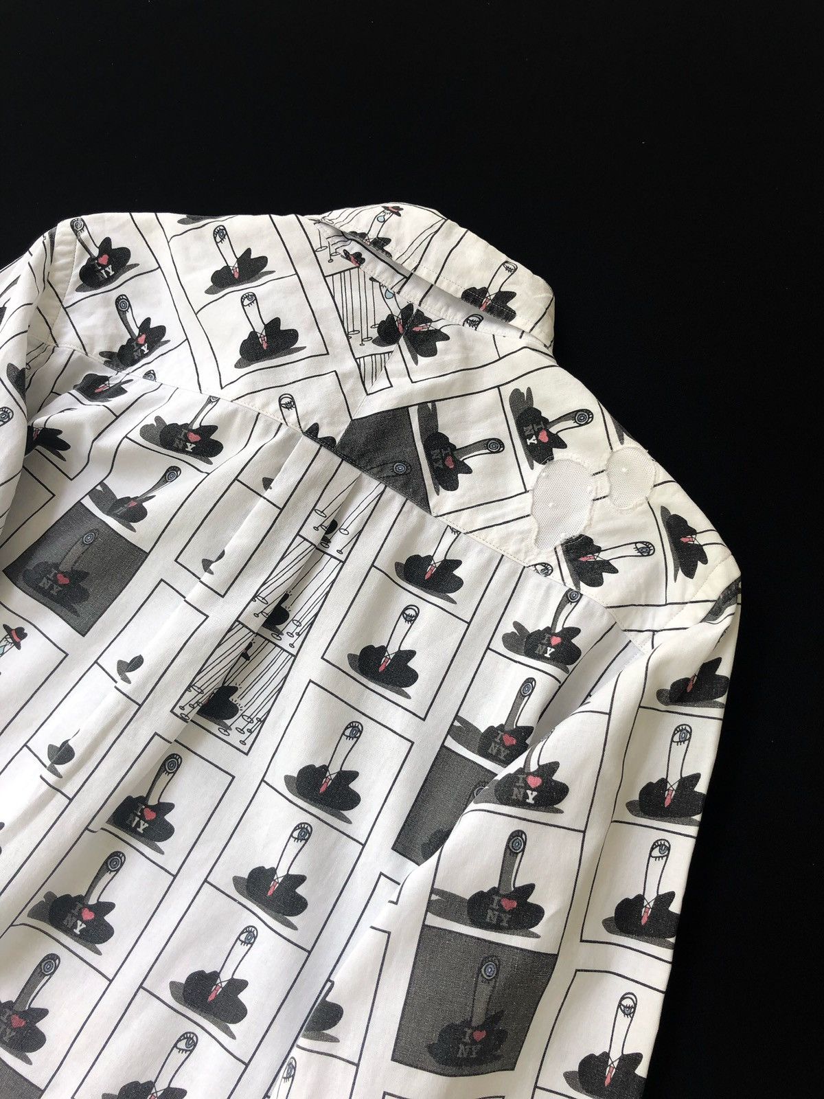 Number (N)ine RARE‼️OG Miyashita's Era I ❤️ NY "Dick" Logo Shirt Size US M / EU 48-50 / 2 - 5 Thumbnail