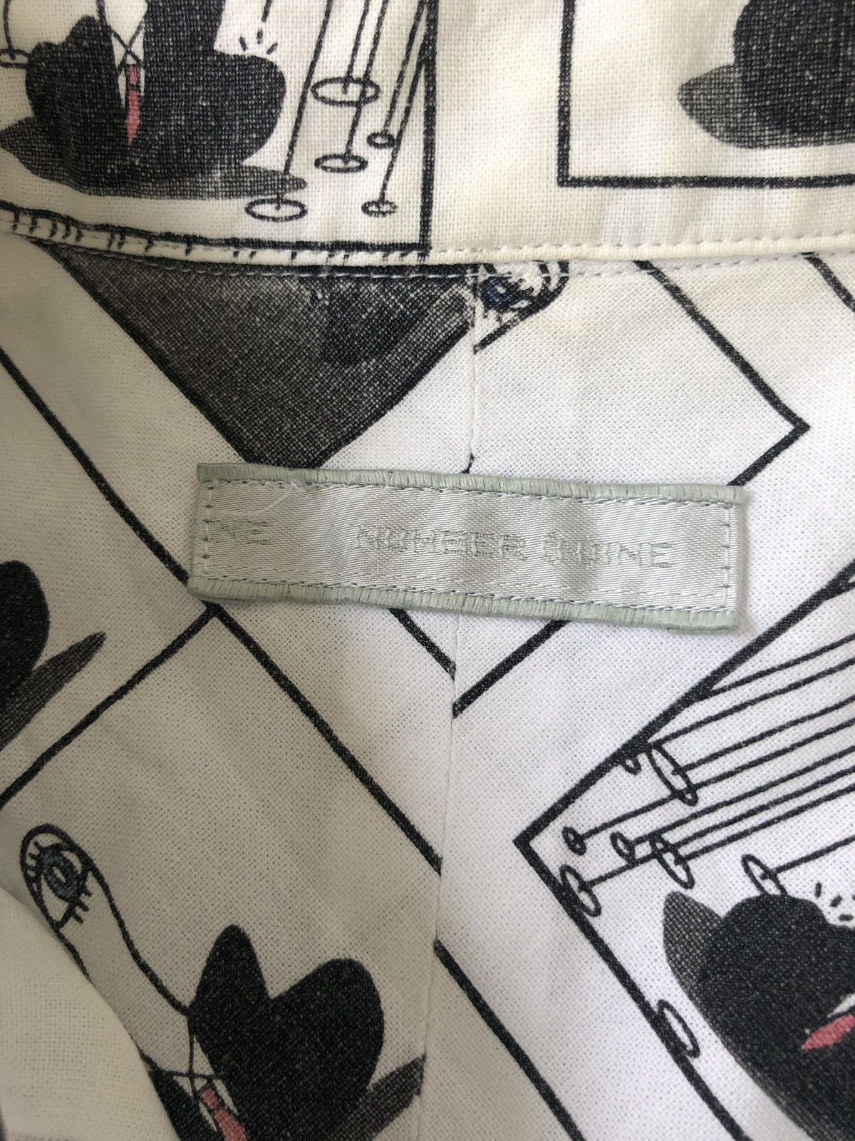 Number (N)ine RARE‼️OG Miyashita's Era I ❤️ NY "Dick" Logo Shirt Size US M / EU 48-50 / 2 - 7 Thumbnail