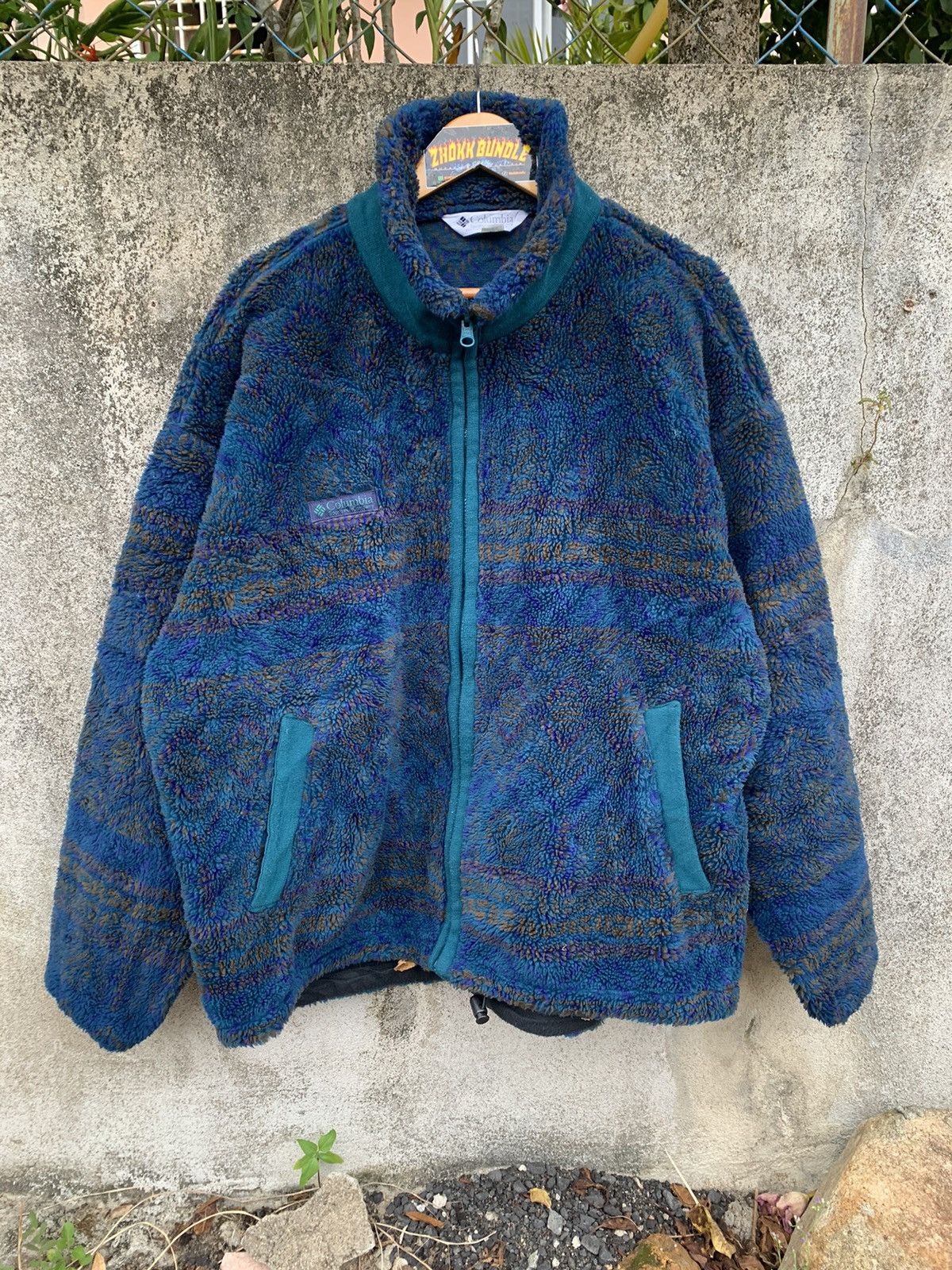 Columbia Vintage Columbia Fleece Size US XL / EU 56 / 4 - 2 Thumbnail