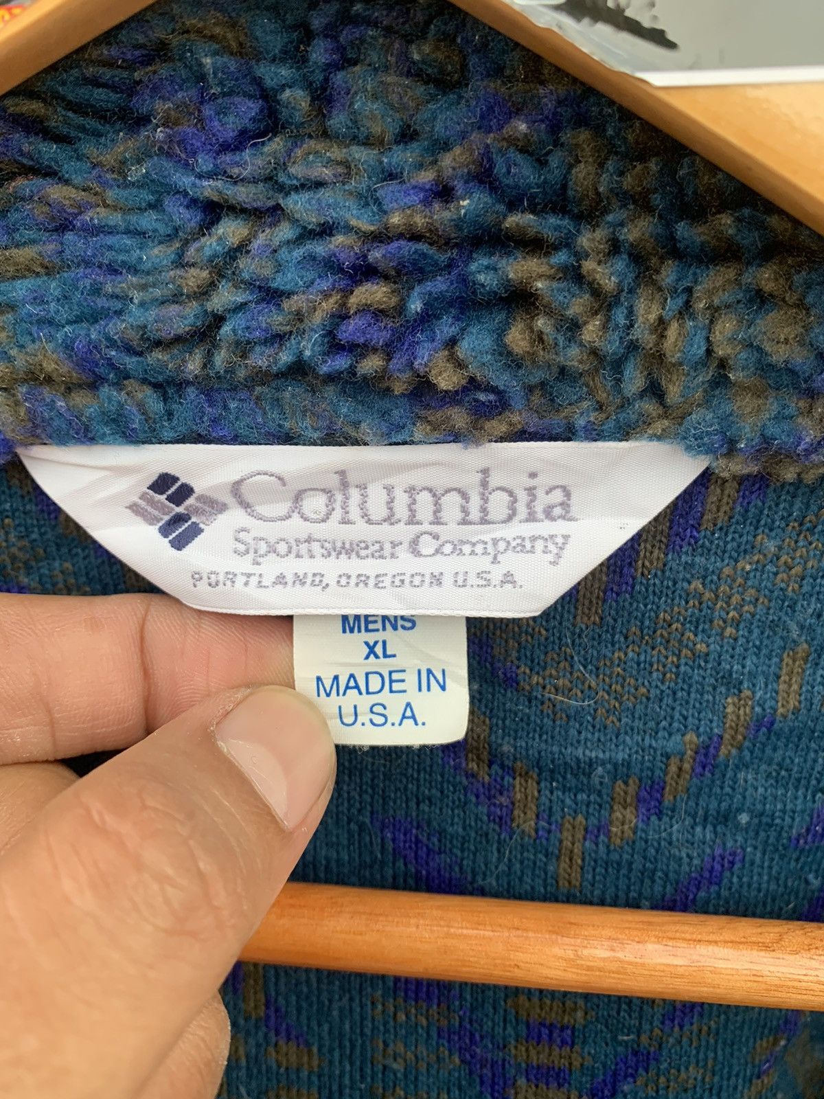 Columbia Vintage Columbia Fleece Size US XL / EU 56 / 4 - 7 Thumbnail